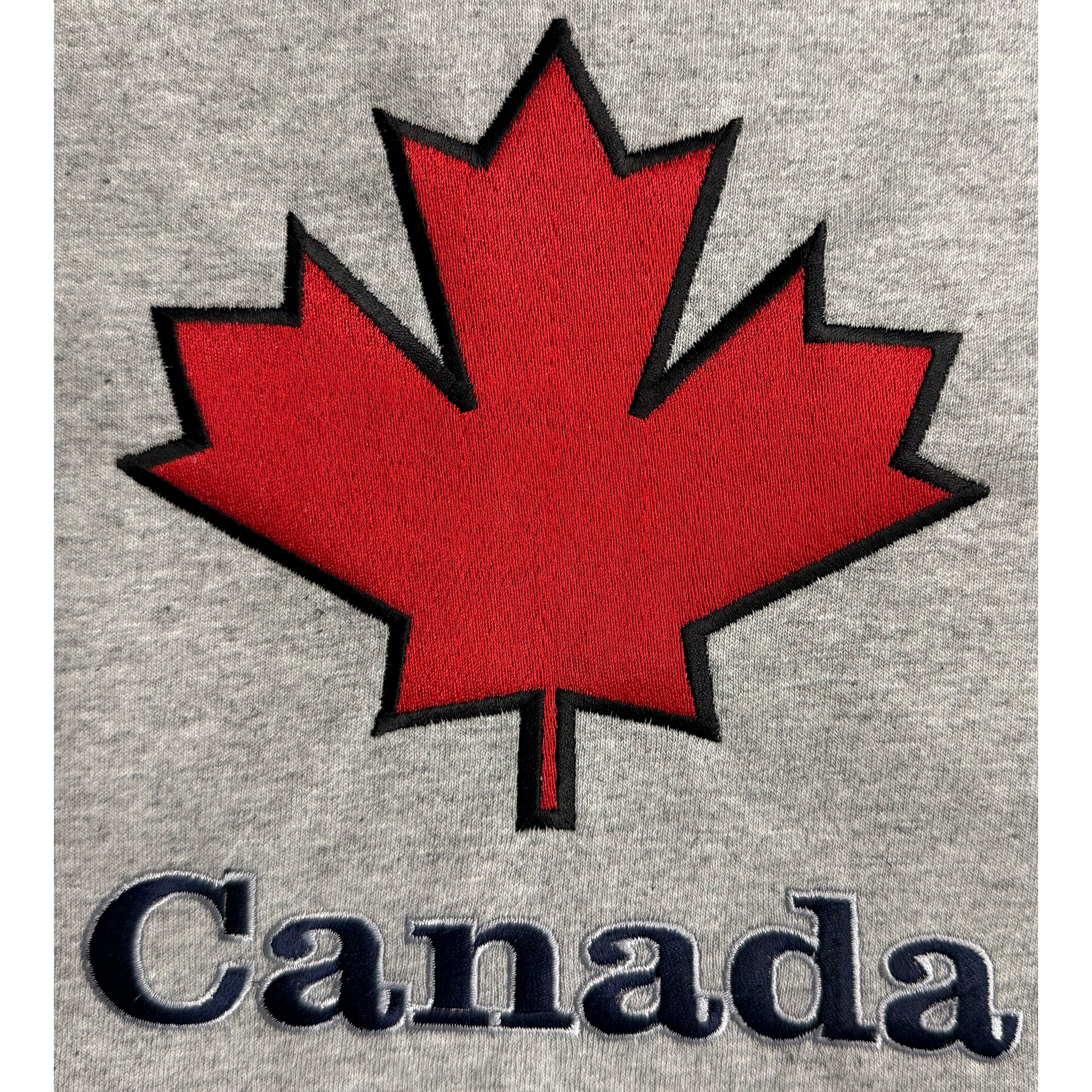 Canada Maple Leaf Short Sleeve Embroidered T-shirt