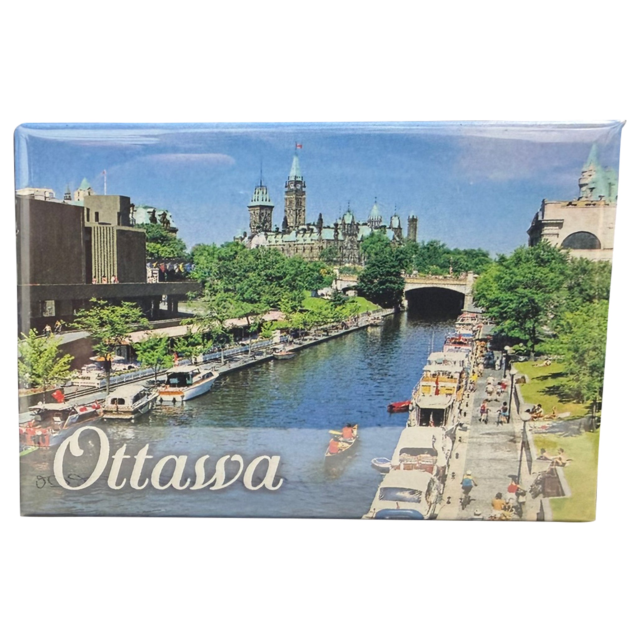 Photo Magnet Rideau Canal & Parliament - 2 x 3”