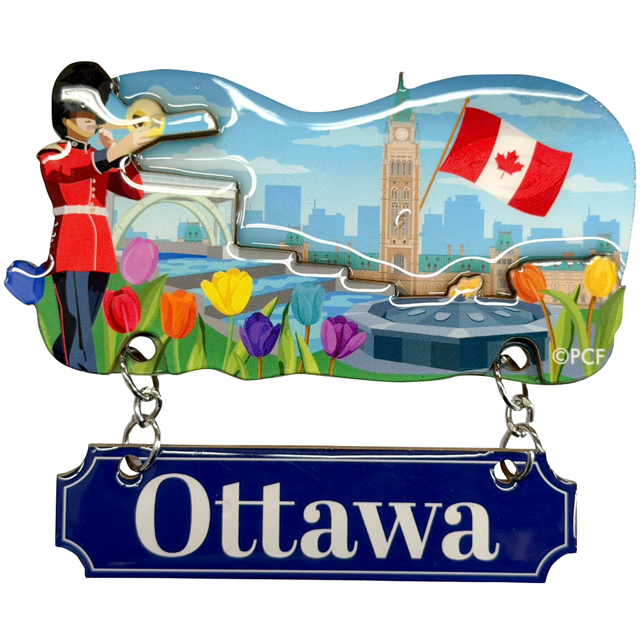 Aimant photo d'Ottawa