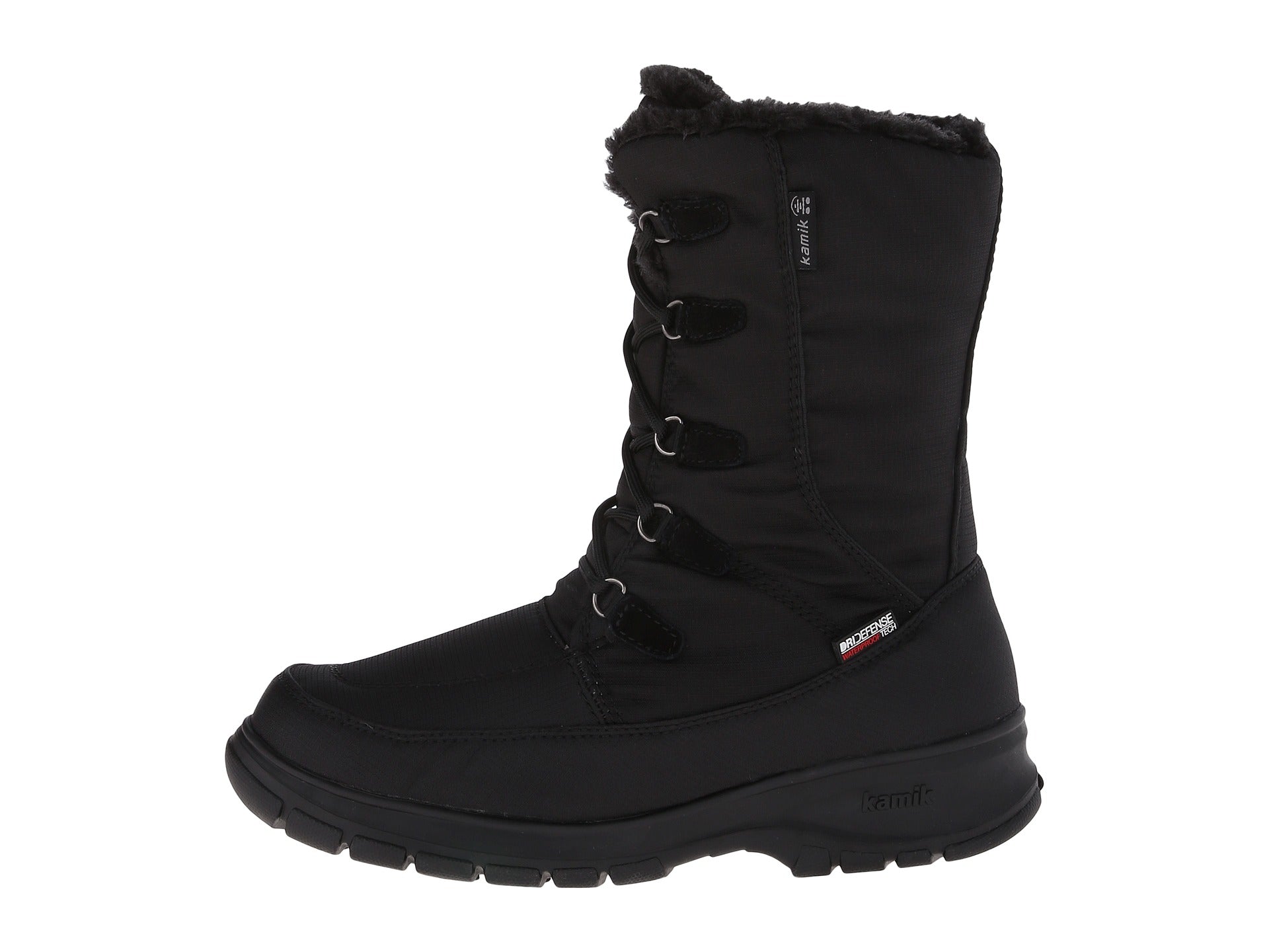 Bottes de neige Brooklyn pour femmes, noires