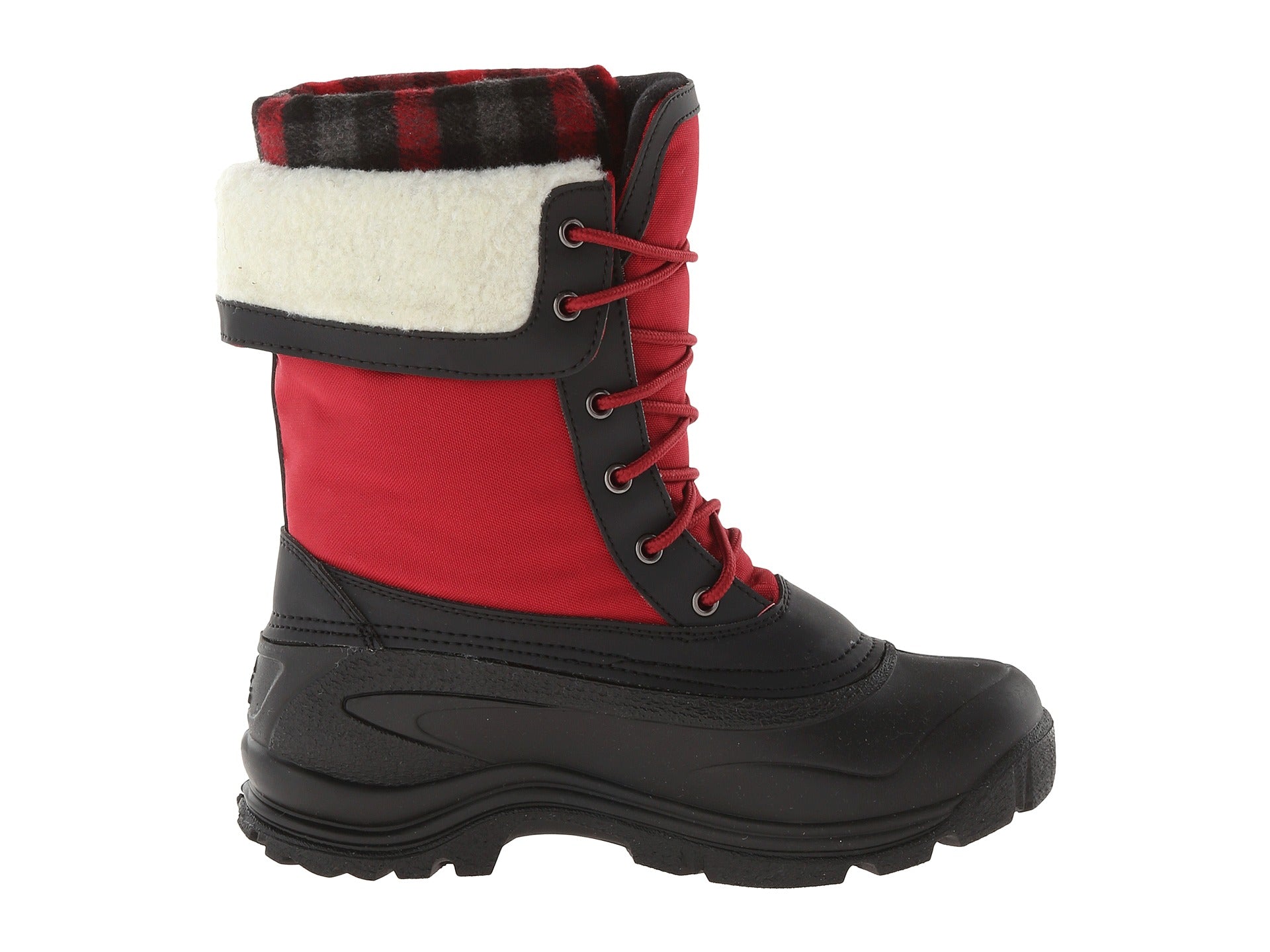 Bottes de neige Sugarloaf pour femme, rouge foncé
