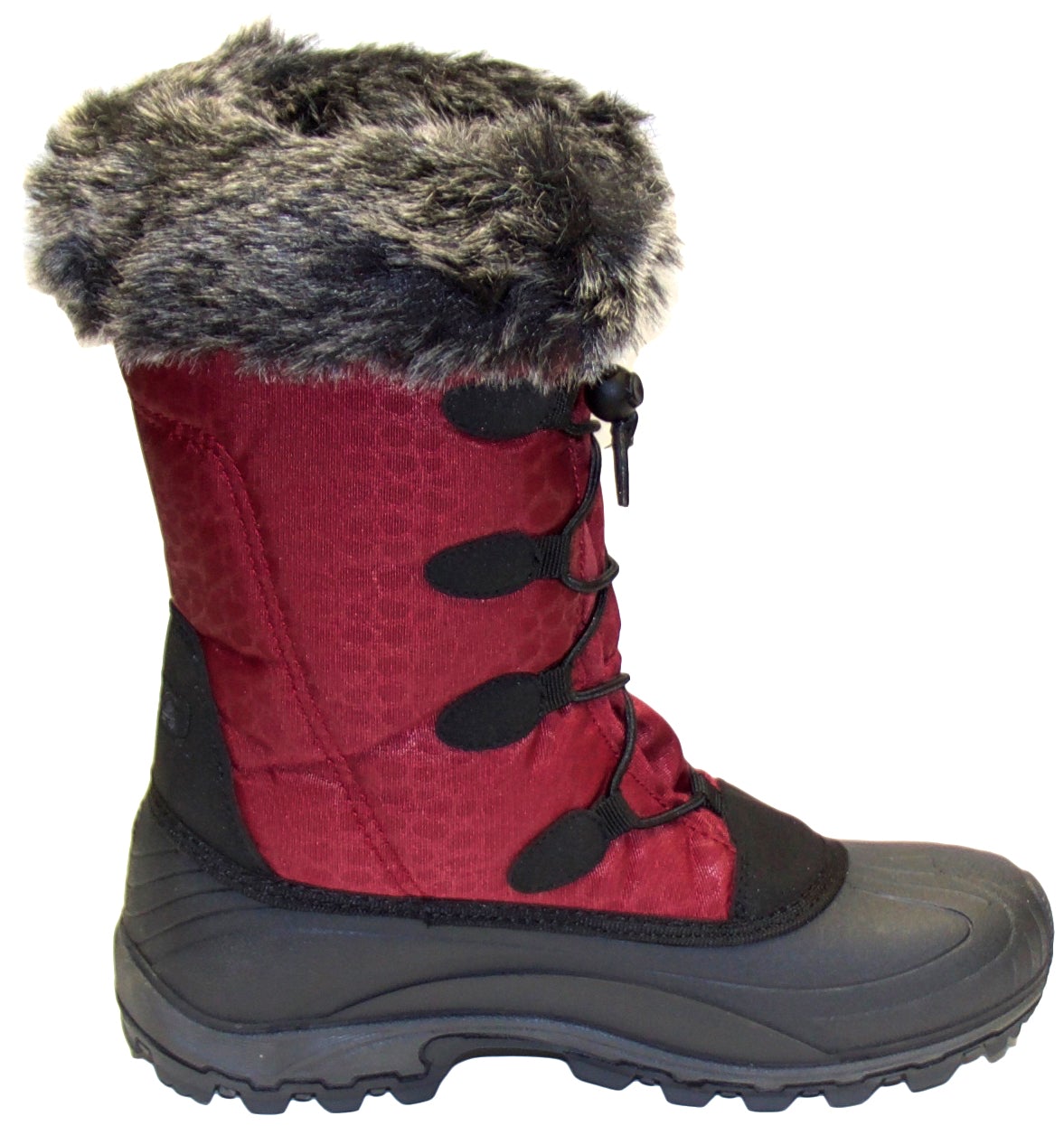 Bottes de neige Kamik Momentum Bordeaux pour femme