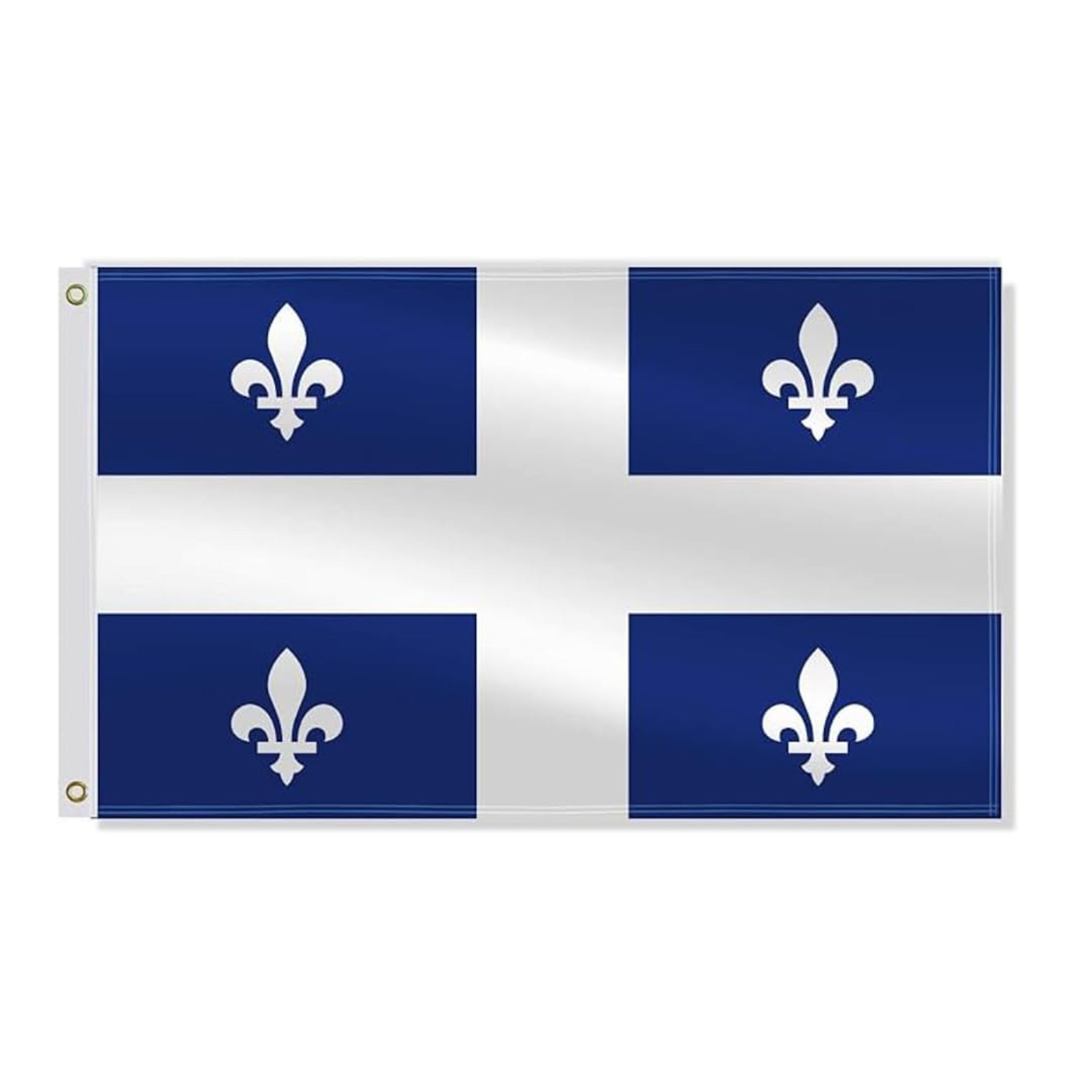 Quebec Flag 36" By 60" 100% Polyster