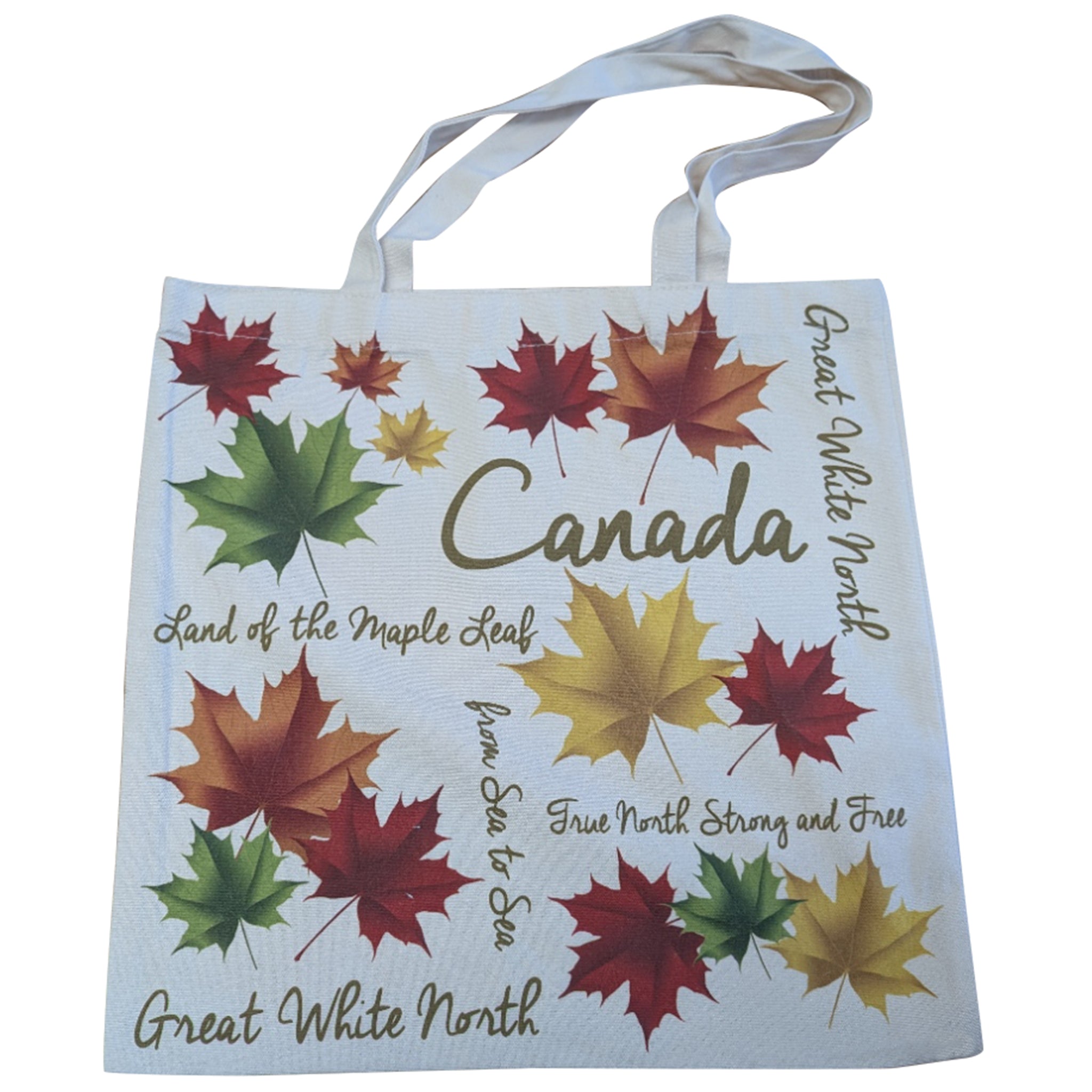 Canada Canvas Bag 16" By 16"