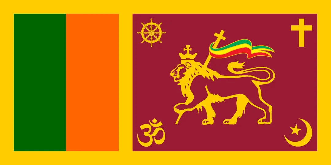 Drapeau du Sri Lanka 100 % polyester 91 x 152 cm (copie)