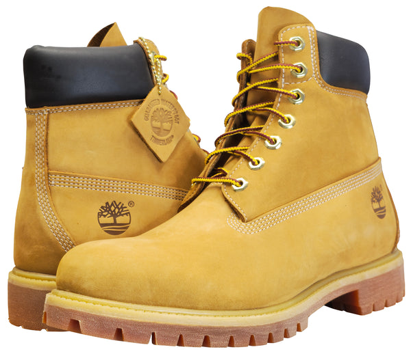 TIMBERLAND MEN'S 6-INCH PREMIUM WATERPROOF BOOTS Wheat Nubuck