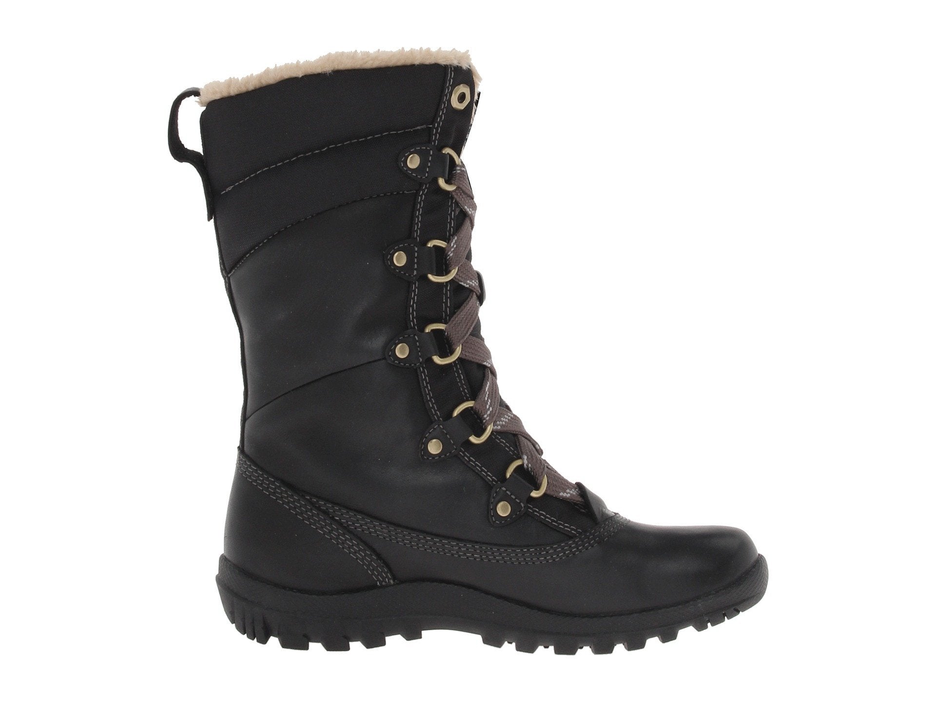 Bottes de neige mi-hautes Timberland Mount Hope pour femme, noires