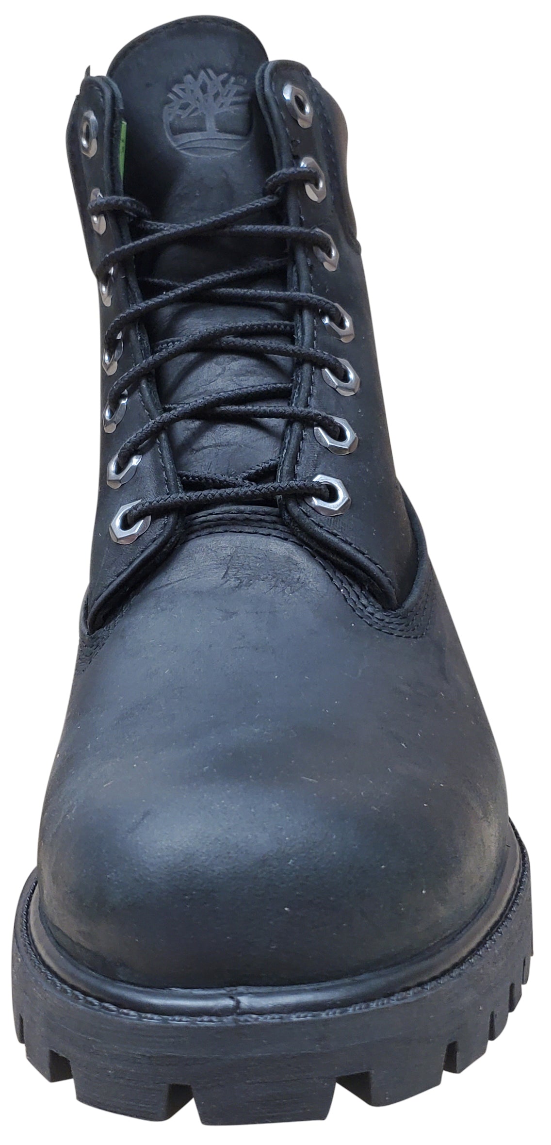 Bottes d'hiver imperméables Timberland pour homme, 15 cm, doublure polaire de qualité supérieure, en nubuck noir