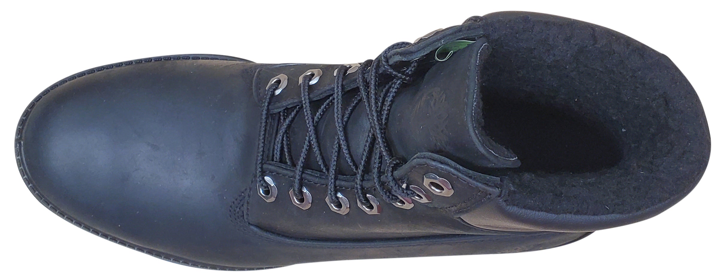 Bottes d'hiver imperméables Timberland pour homme, 15 cm, doublure polaire de qualité supérieure, en nubuck noir