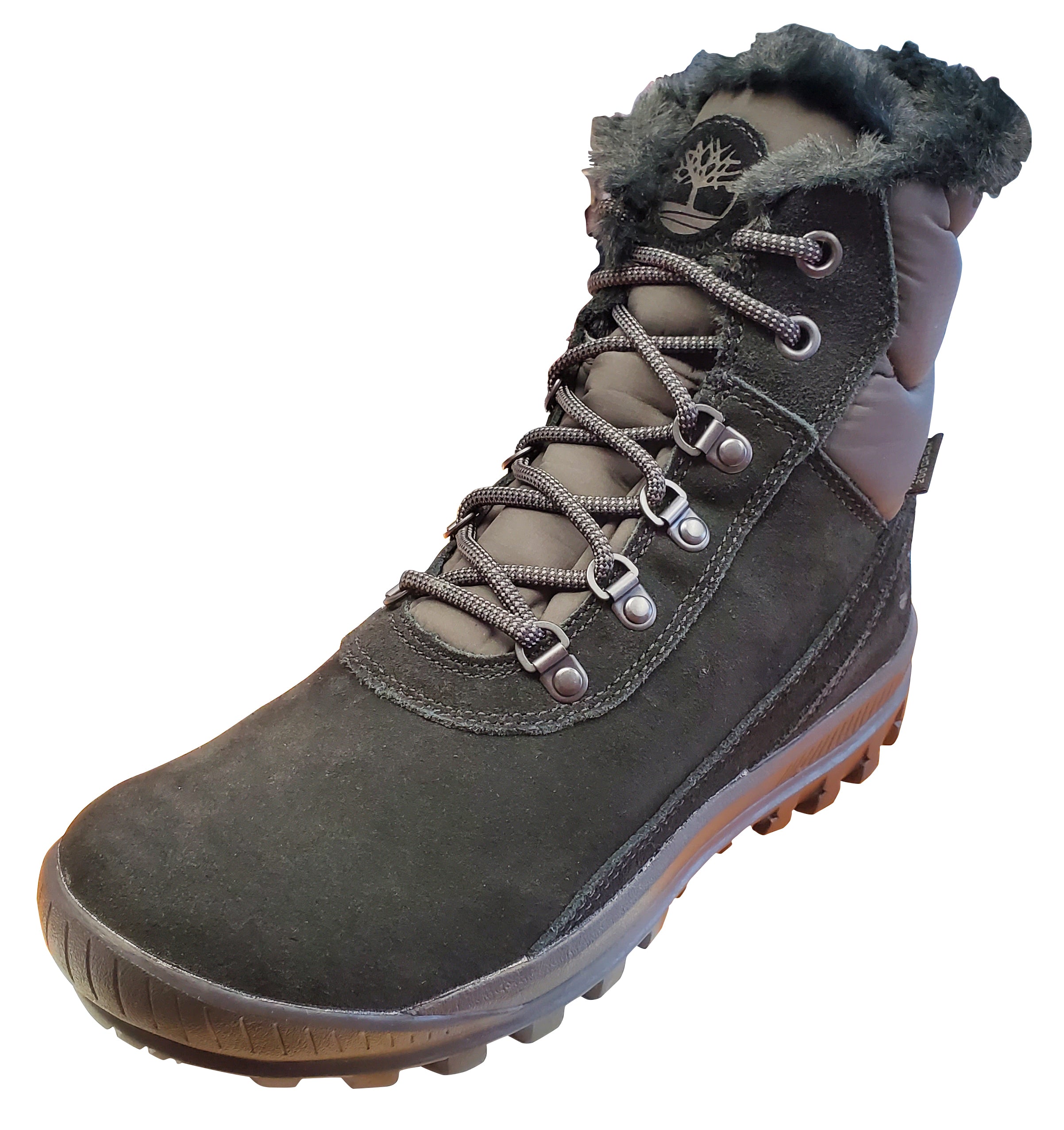 Timberland Women's Mount Hayes Waterproof Insulated Chukka Black Suede