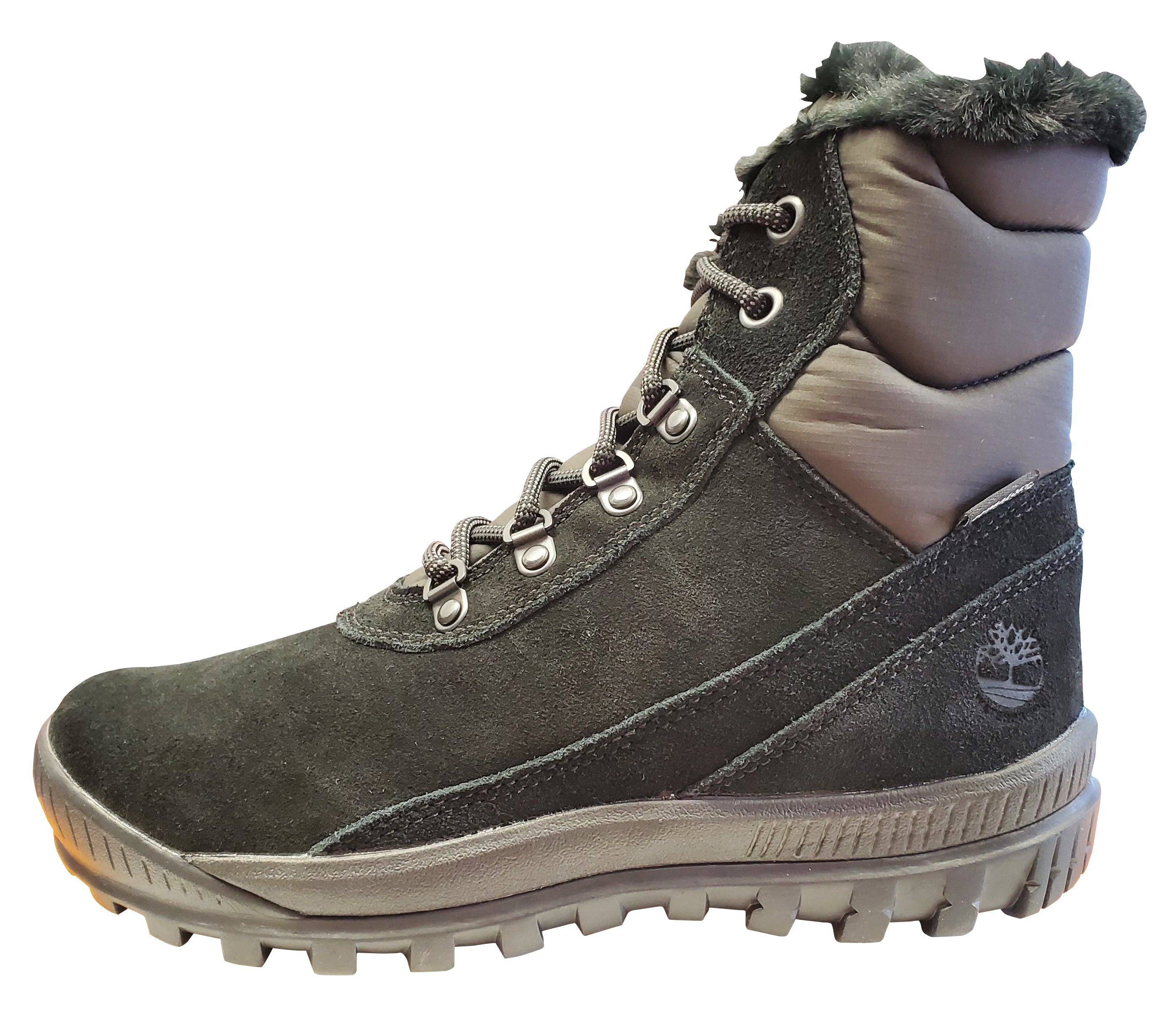 Timberland Mount Hayes Chukka imperméable et isolante pour femme en daim noir