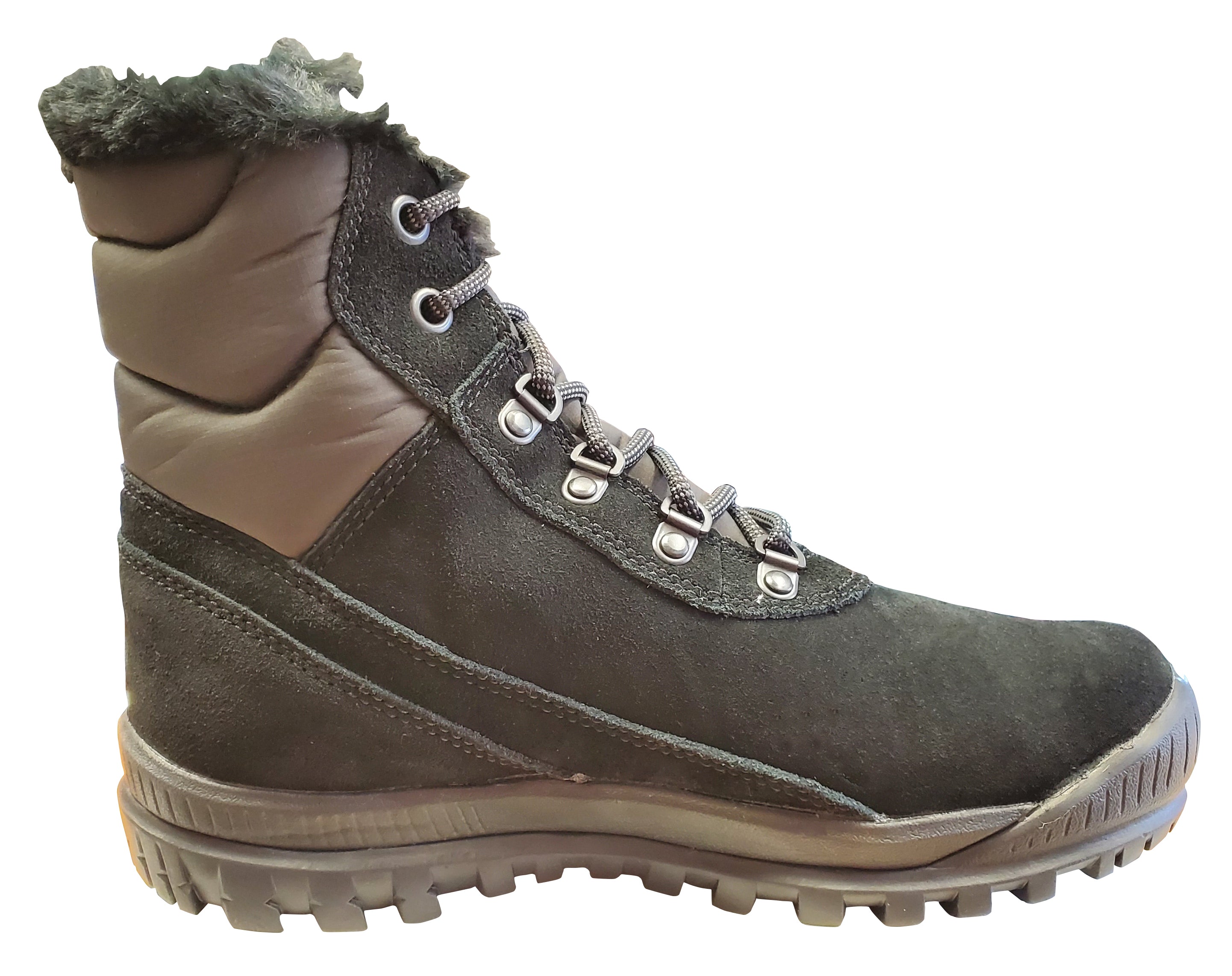 Timberland Mount Hayes Chukka imperméable et isolante pour femme en daim noir