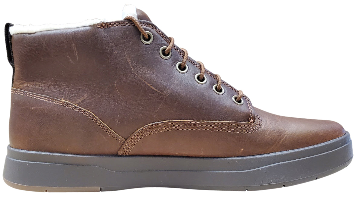 Timberland DAVIS SQUARE CHUKKAS IMPERMÉABLES POUR HOMMES Doublées de vers Rouille Pleine Fleur