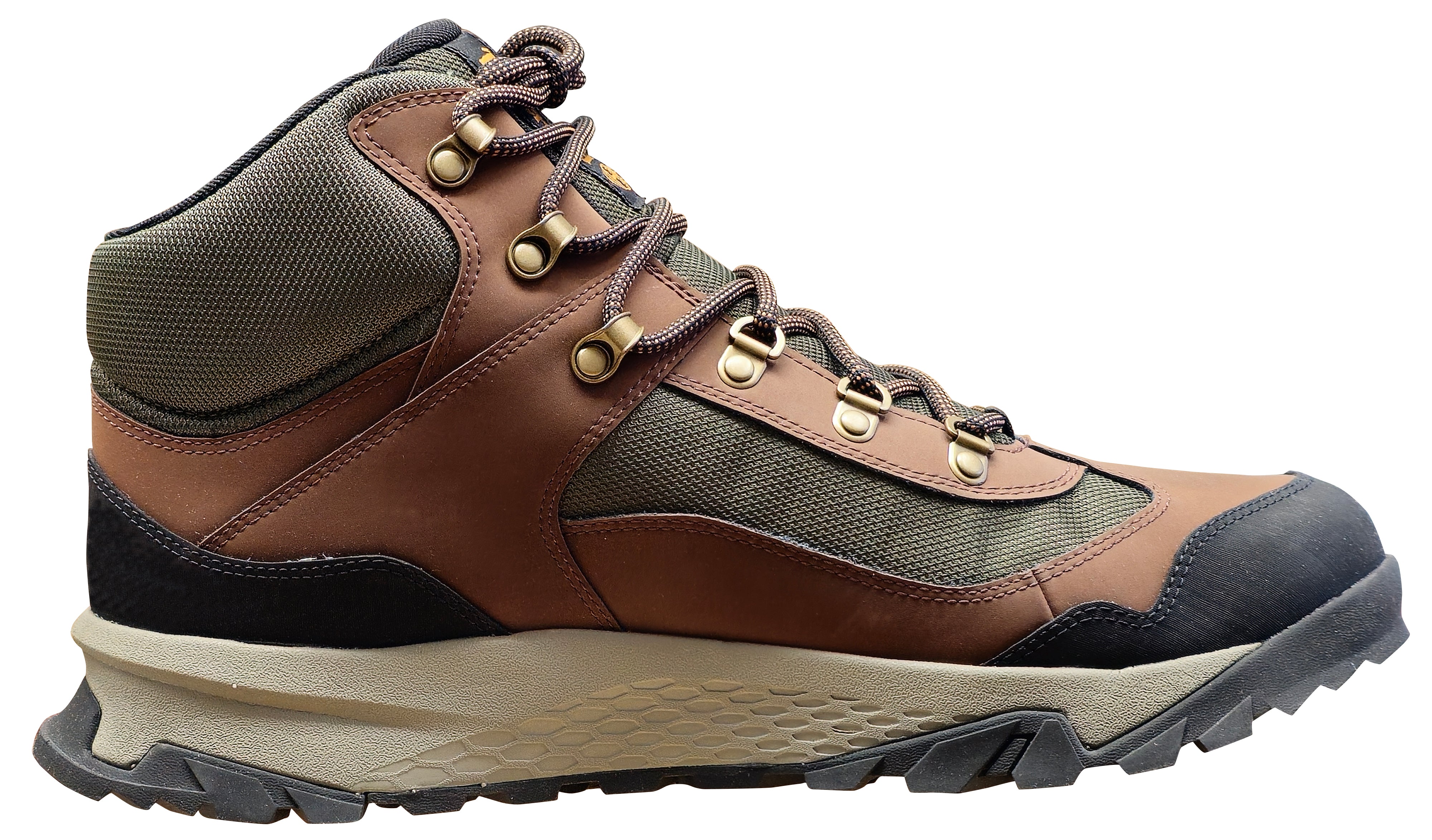 Chaussures de randonnée imperméables mi-hautes en cuir et tissu Timberland LINCOLN PEAK LITE pour homme