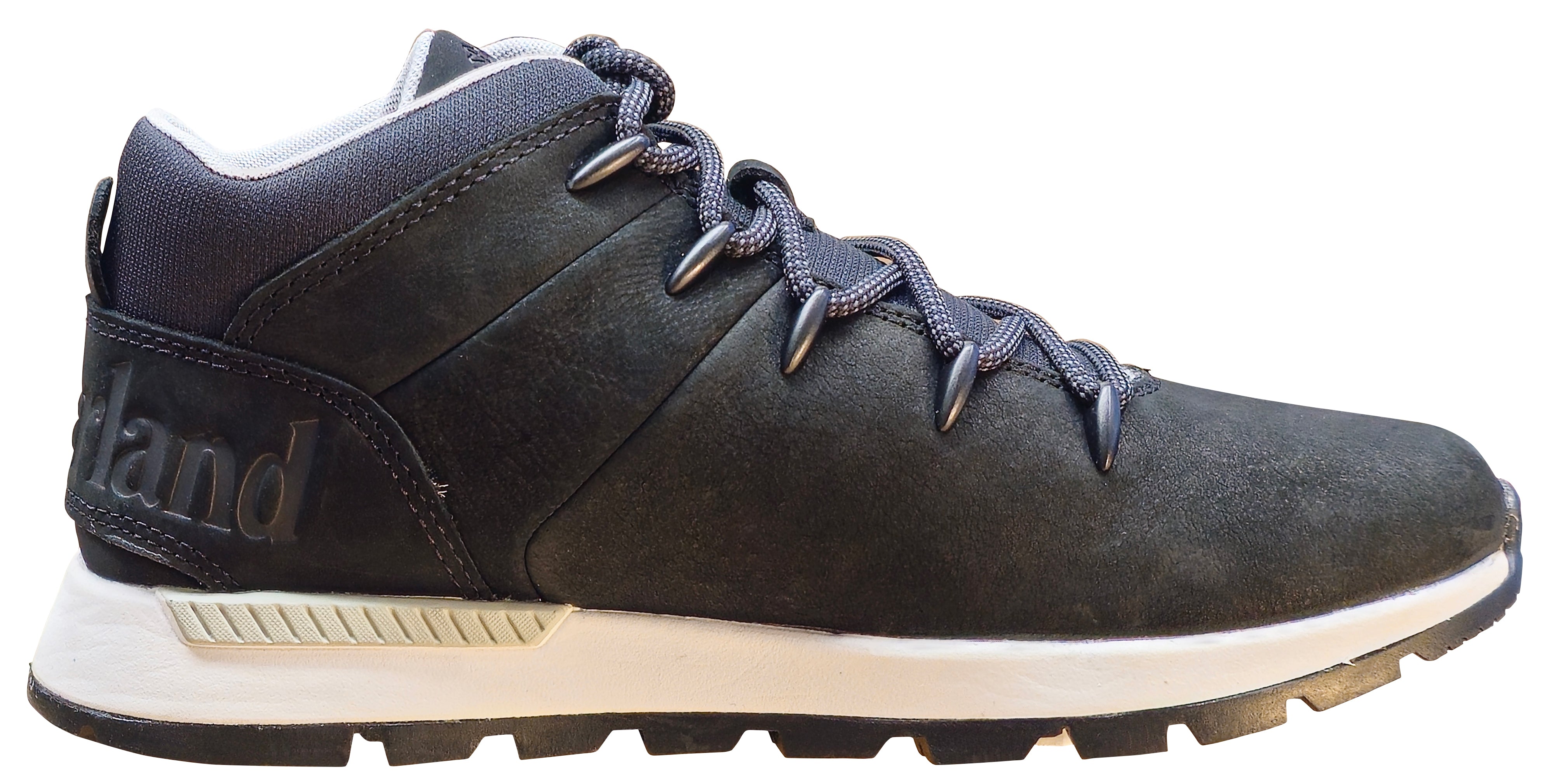 Bottes de randonnée mi-hautes Timberland SPRINT TREKKER pour femmes en nubuck noir