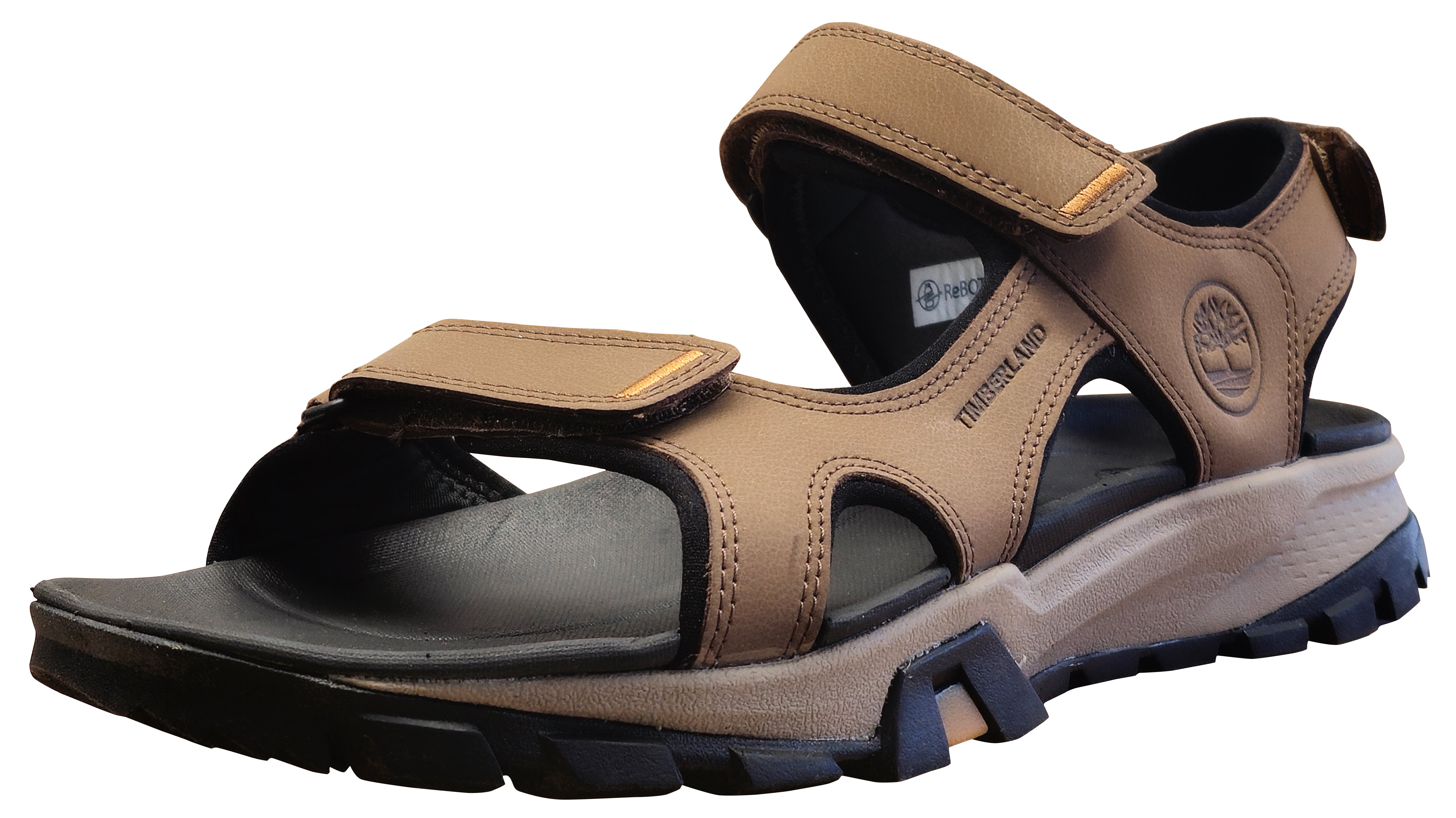 Timberland Men's LINCOLN PEAK Strap Sandal Dark Brown
