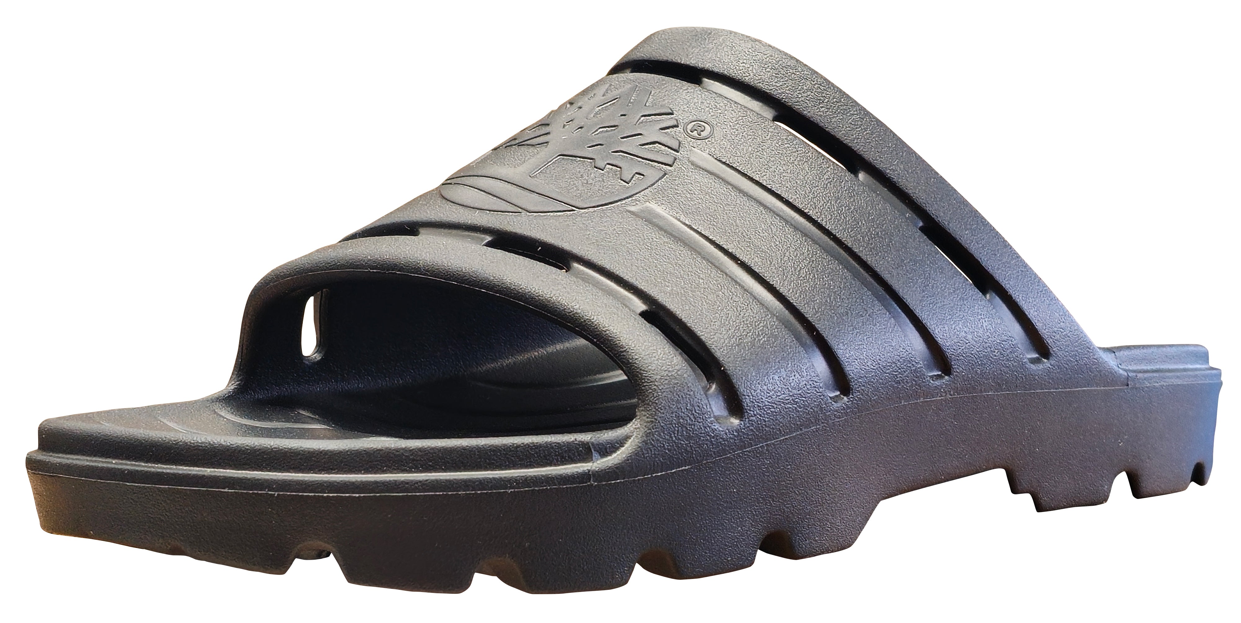 SANDALES POUR HOMMES Get Outslide noires moulées en EVA