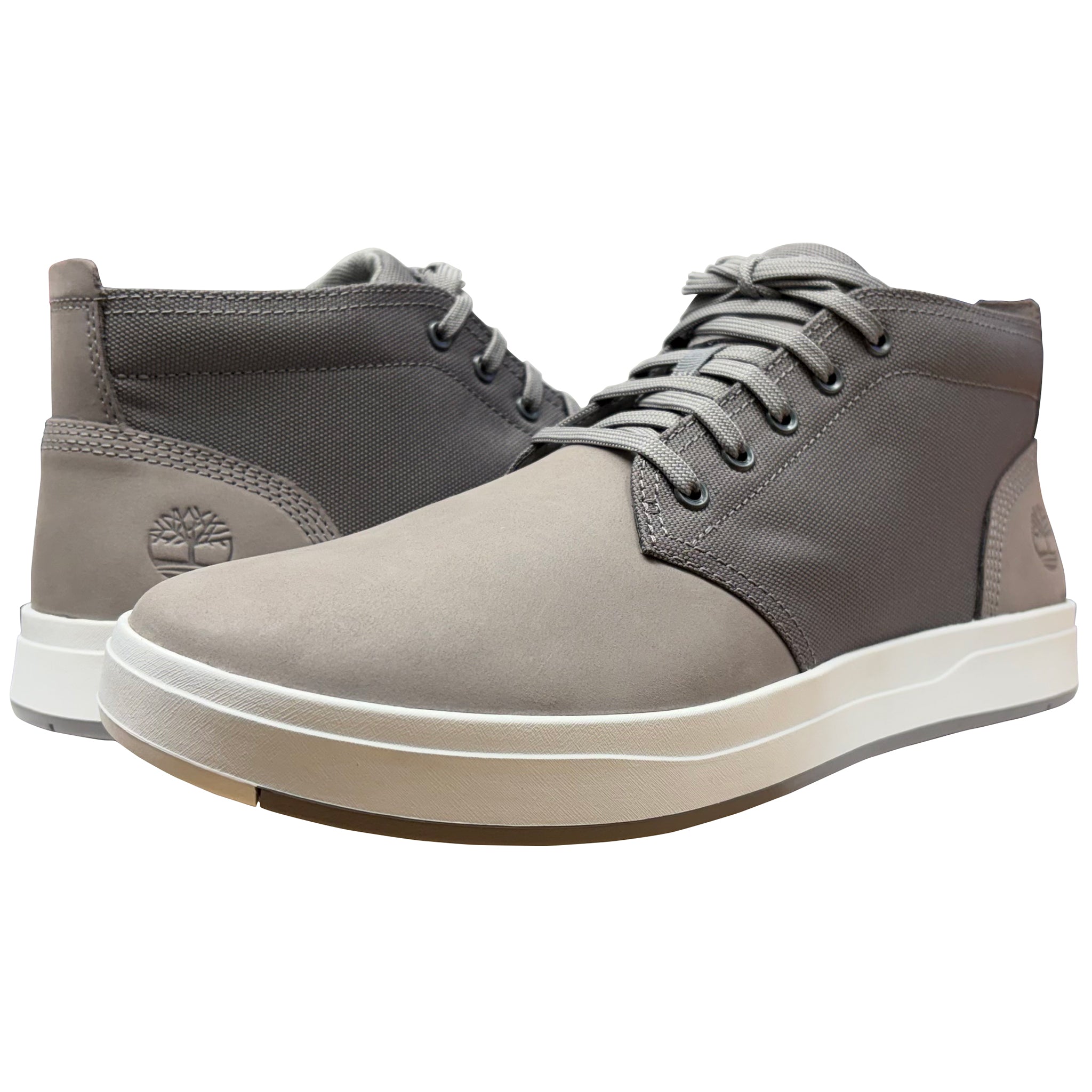 Timberland Davis Square Leather and Fabric Chukka