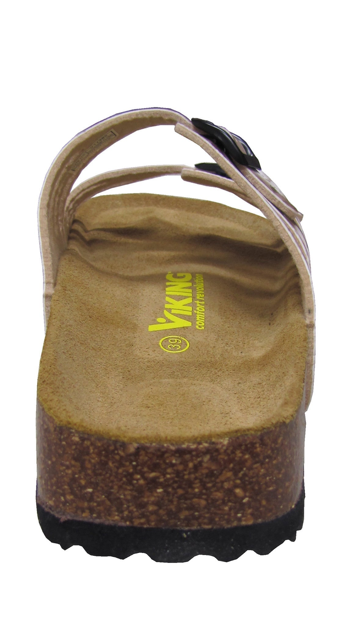 Sandales à deux boucles découpées - Brama Champagne Floral