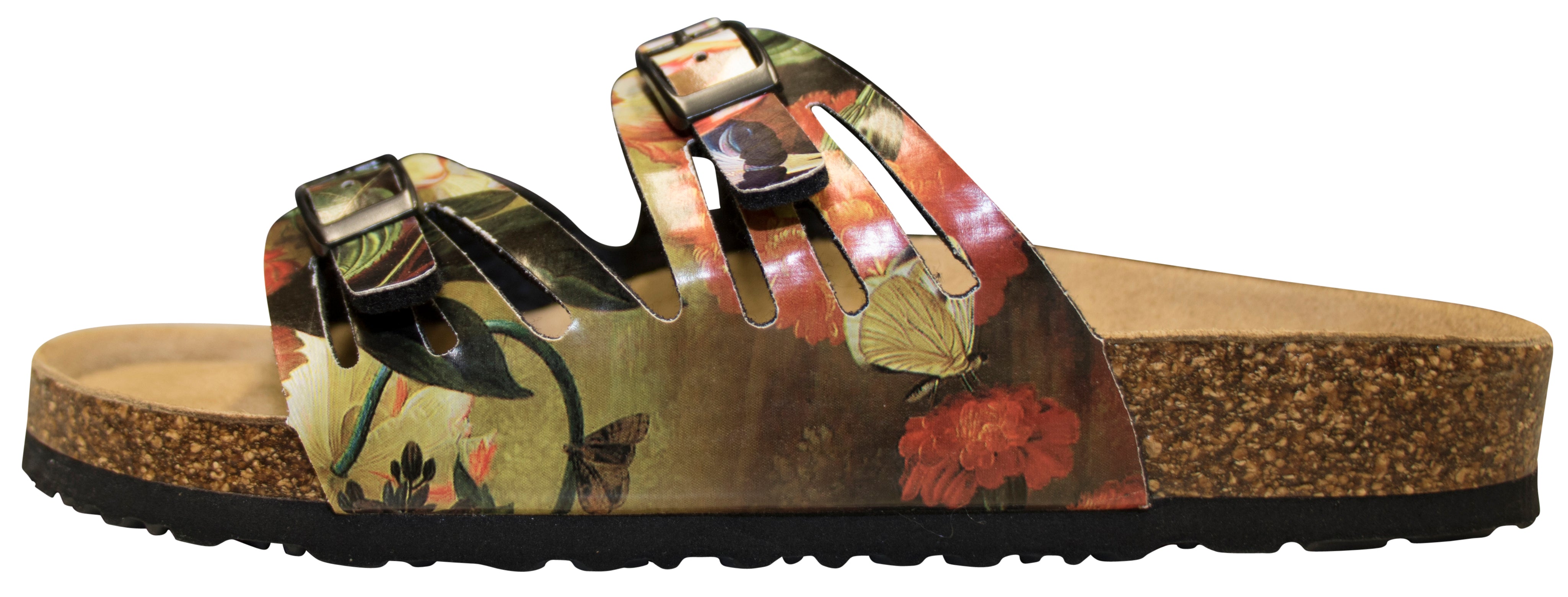 Sandale Viking Whistler à deux brides et découpes, motif floral