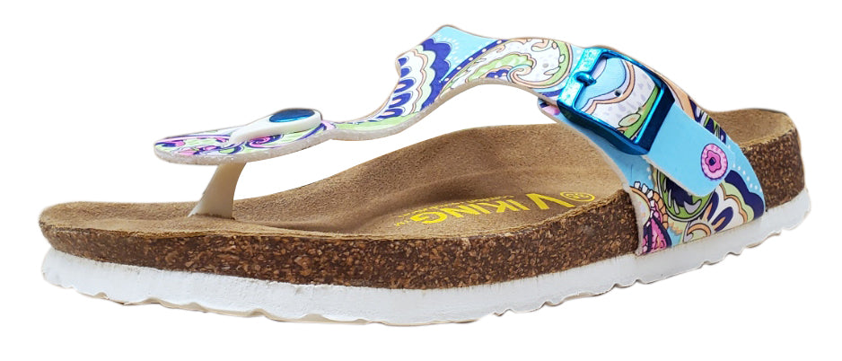 Toe Thong-Brama Paisley Print