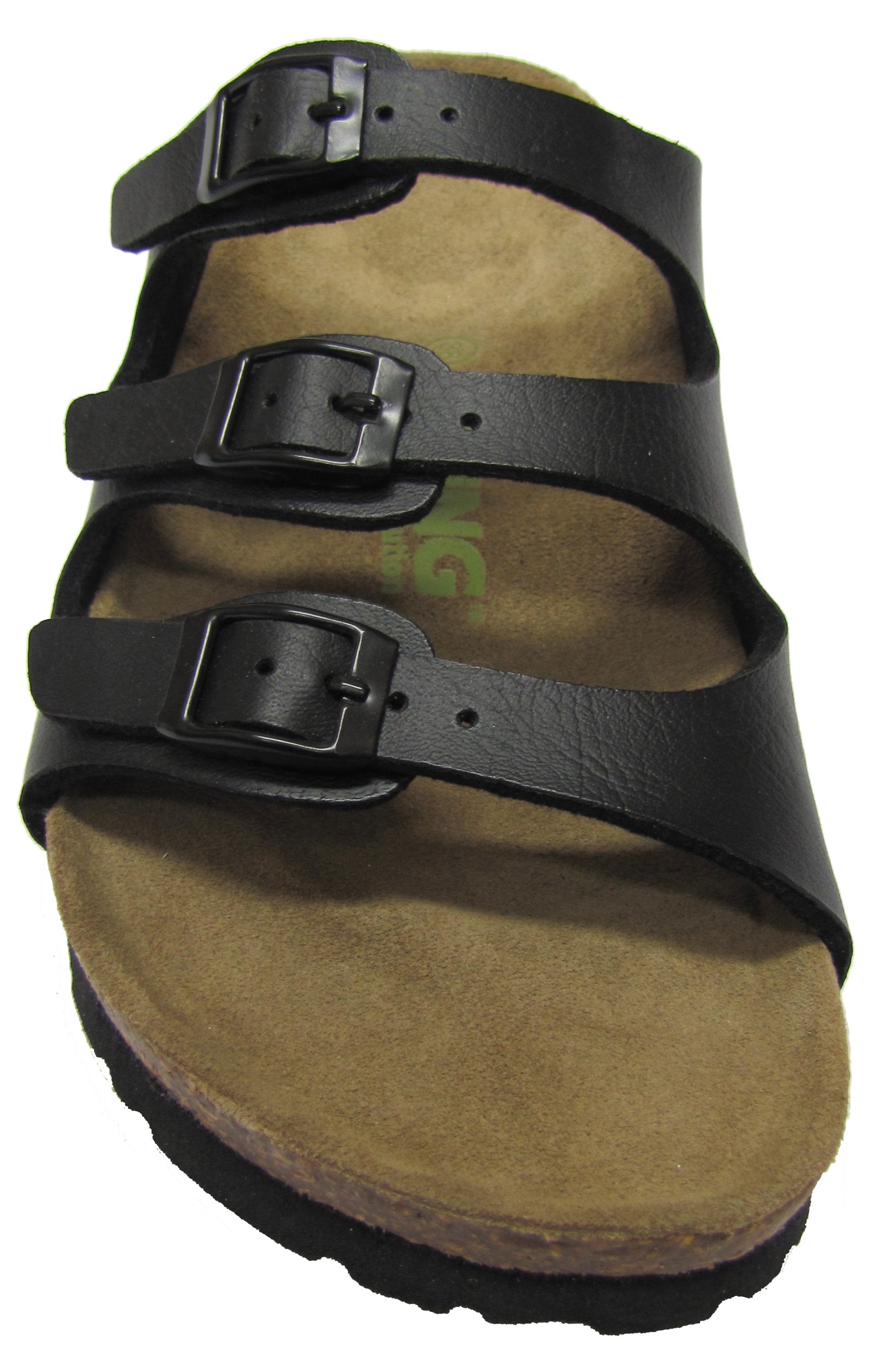 Viking Banff Three Buckle Slide Sandal Black