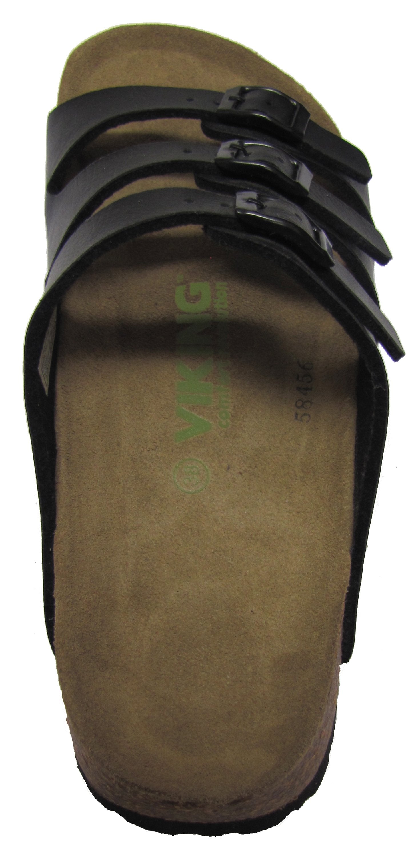 Viking Banff Three Buckle Slide Sandal Black