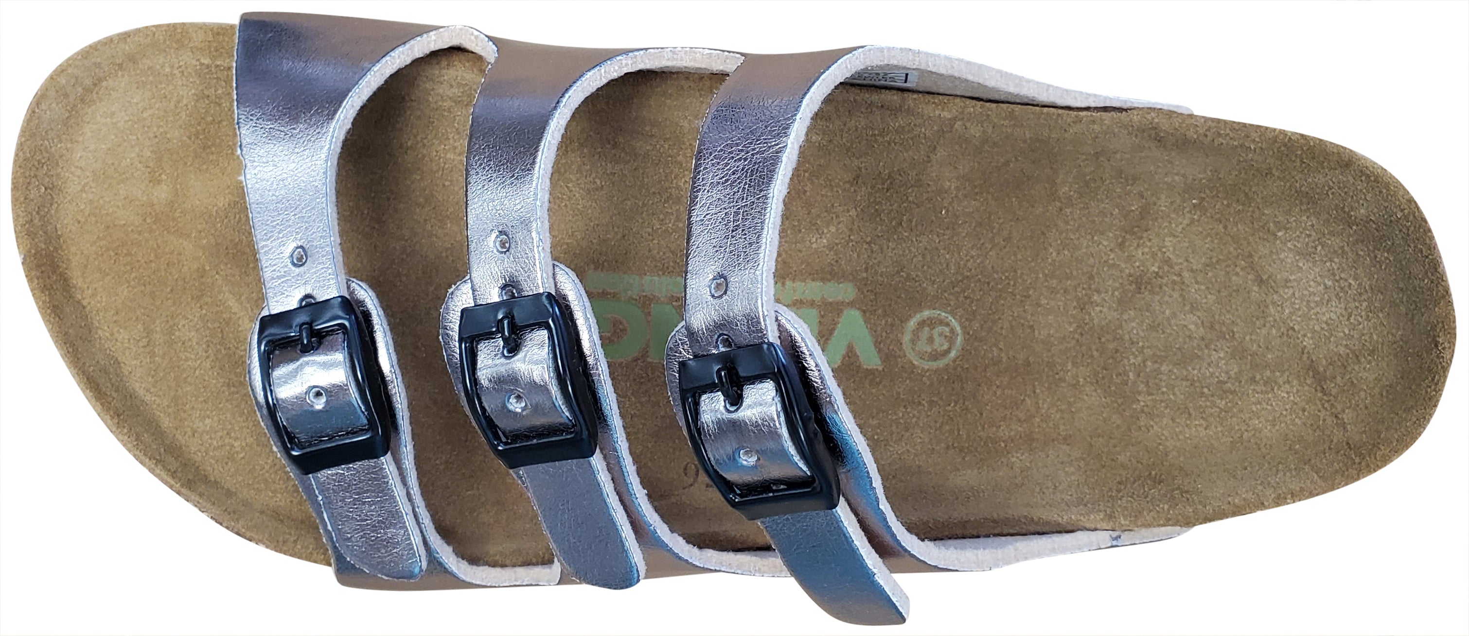 Viking Banff Three Buckle Slide Pewter