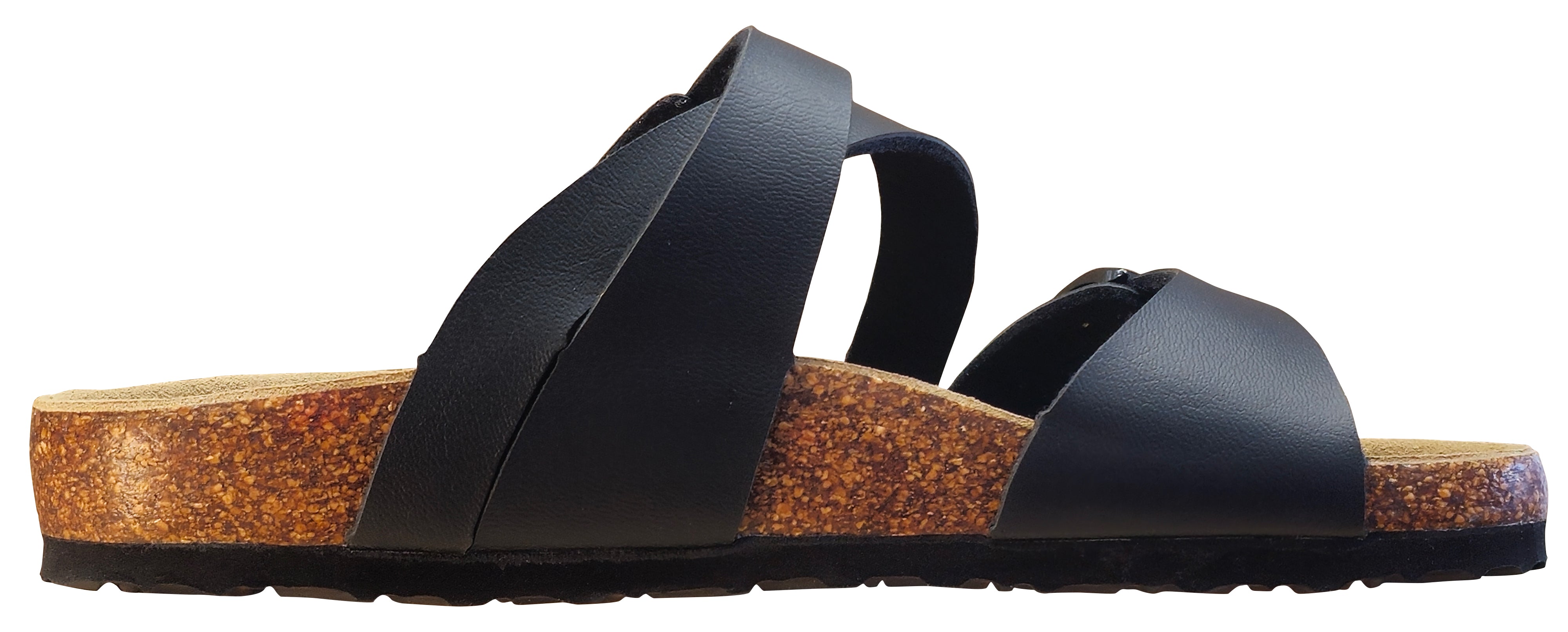 Sandale Viking Sydney à trois brides croisées, noire