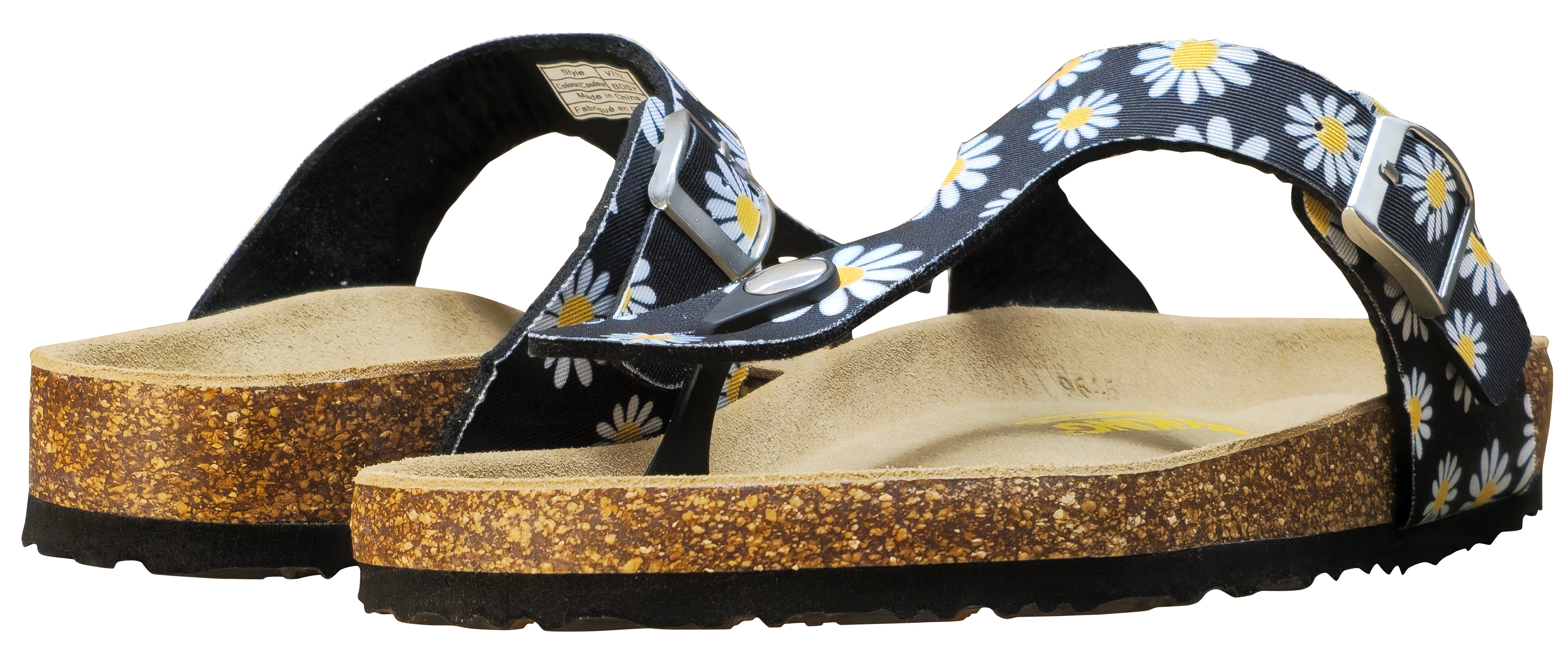 Viking Women's Sandal Laguna Black Daisy