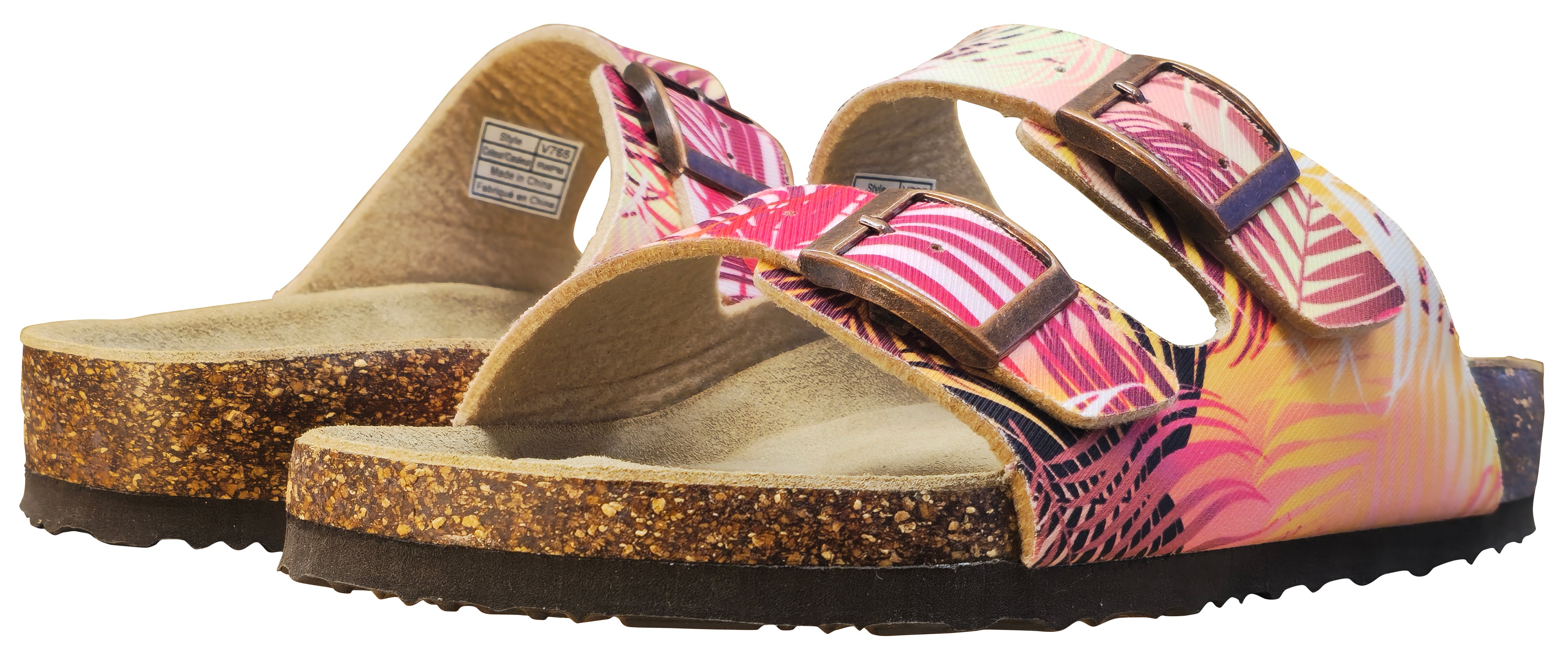 Viking Women's Sandal Chatham Red Whispy Palms
