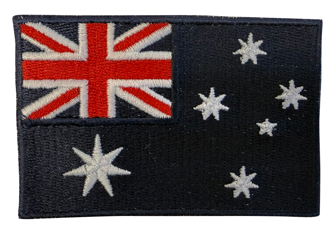 Patch brodé à repasser représentant le drapeau australien
