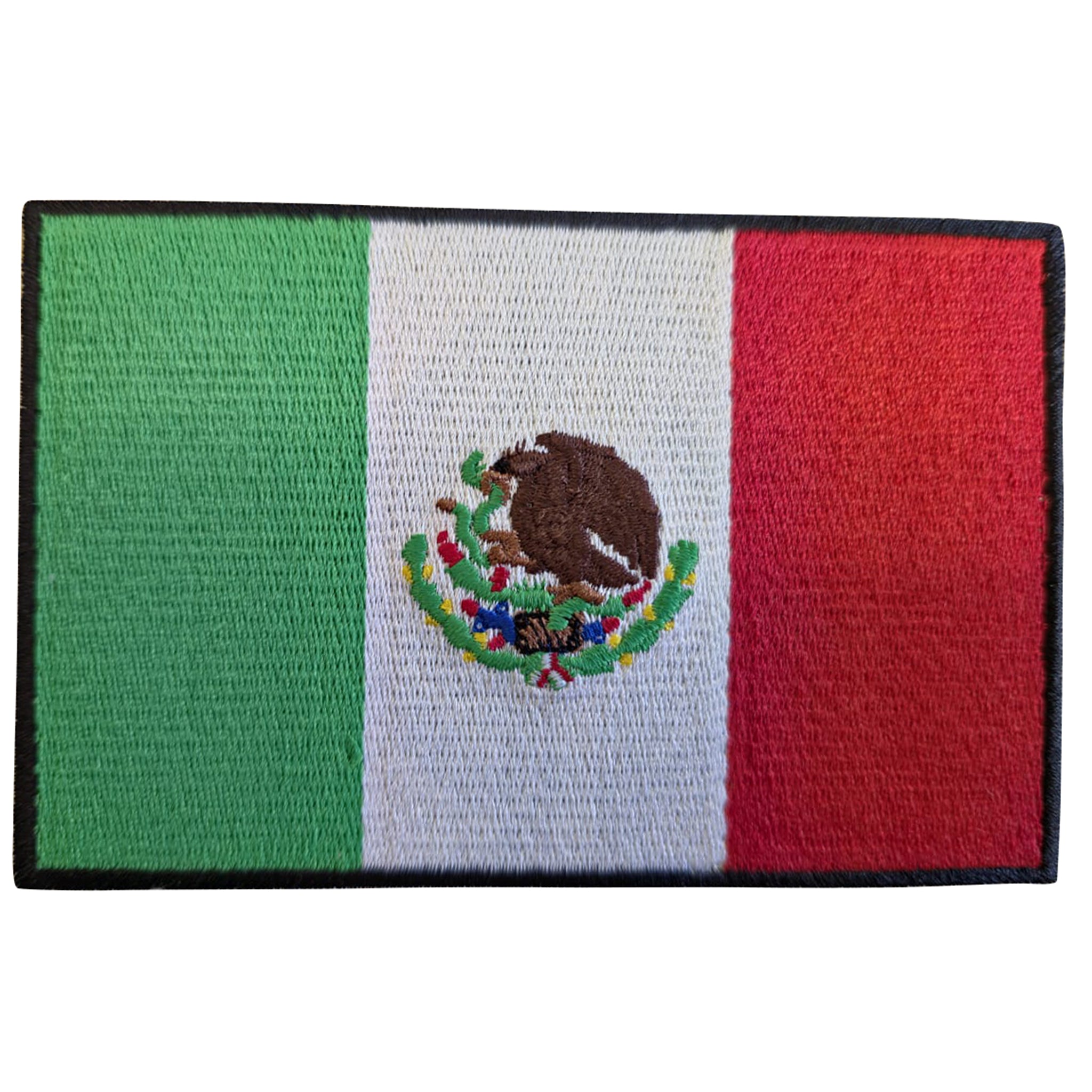 Mexico Iron On Embroidery Flag Patch