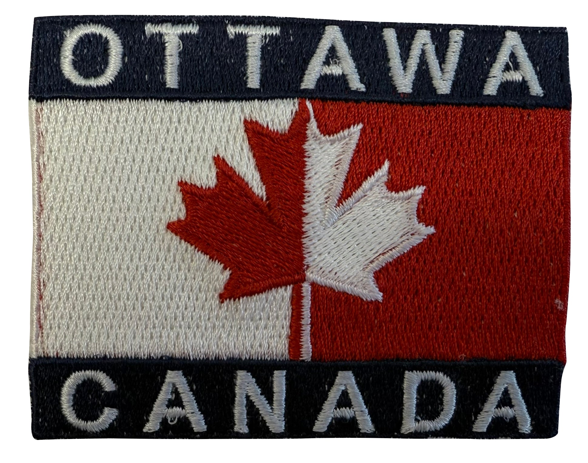 Ottawa Canada Iron On Embroidery Flag Patch