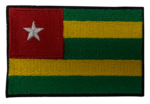 Togo Iron On Embroidery Flag Patch