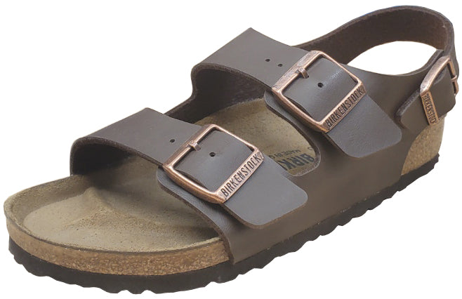 Birkenstock Milano Birko-Flor Dark Brown