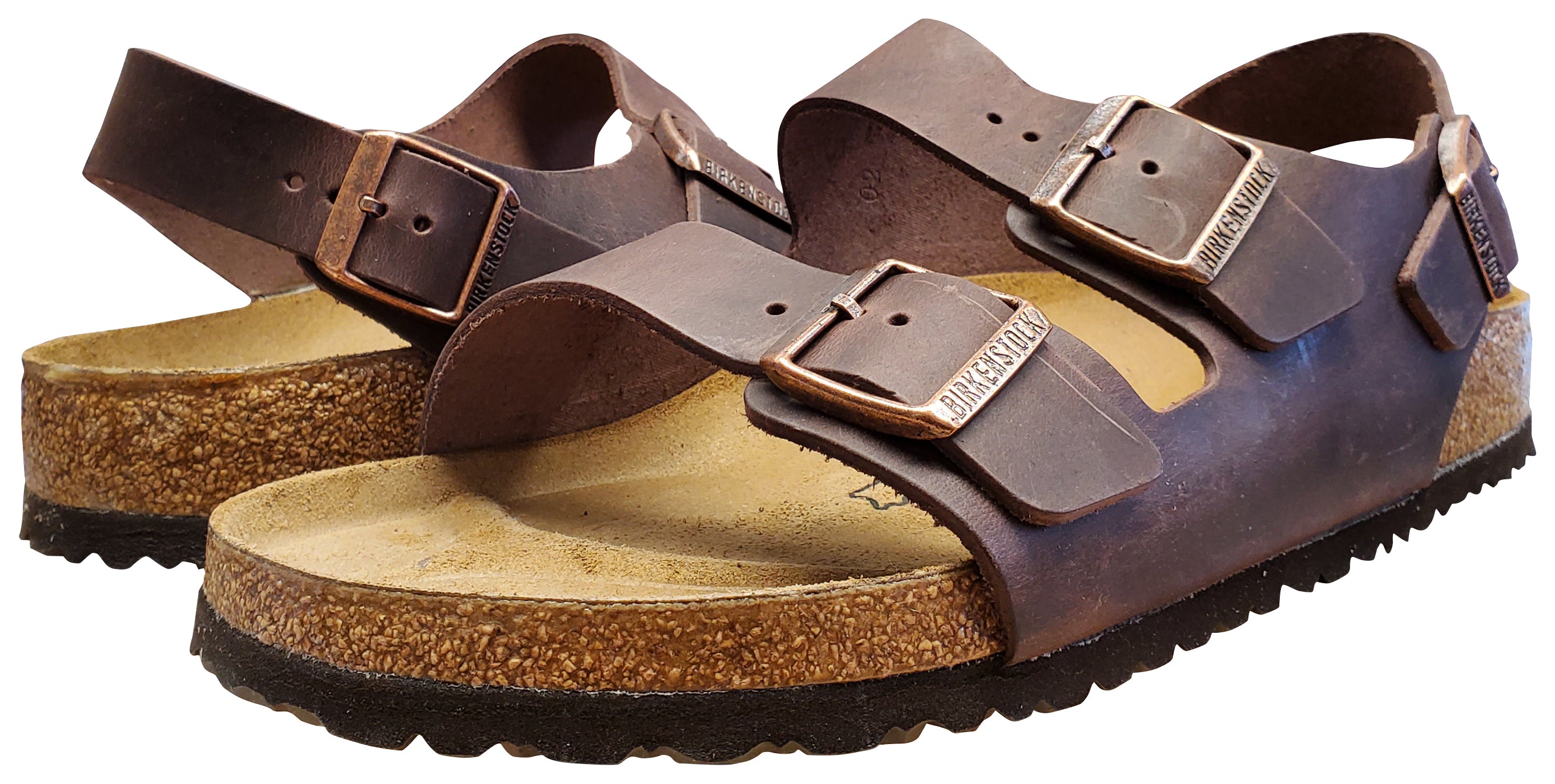 Birkenstock Milano, Habana, Oiled Leather