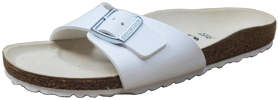 Birkenstock Madrid, Birko-Flor, White