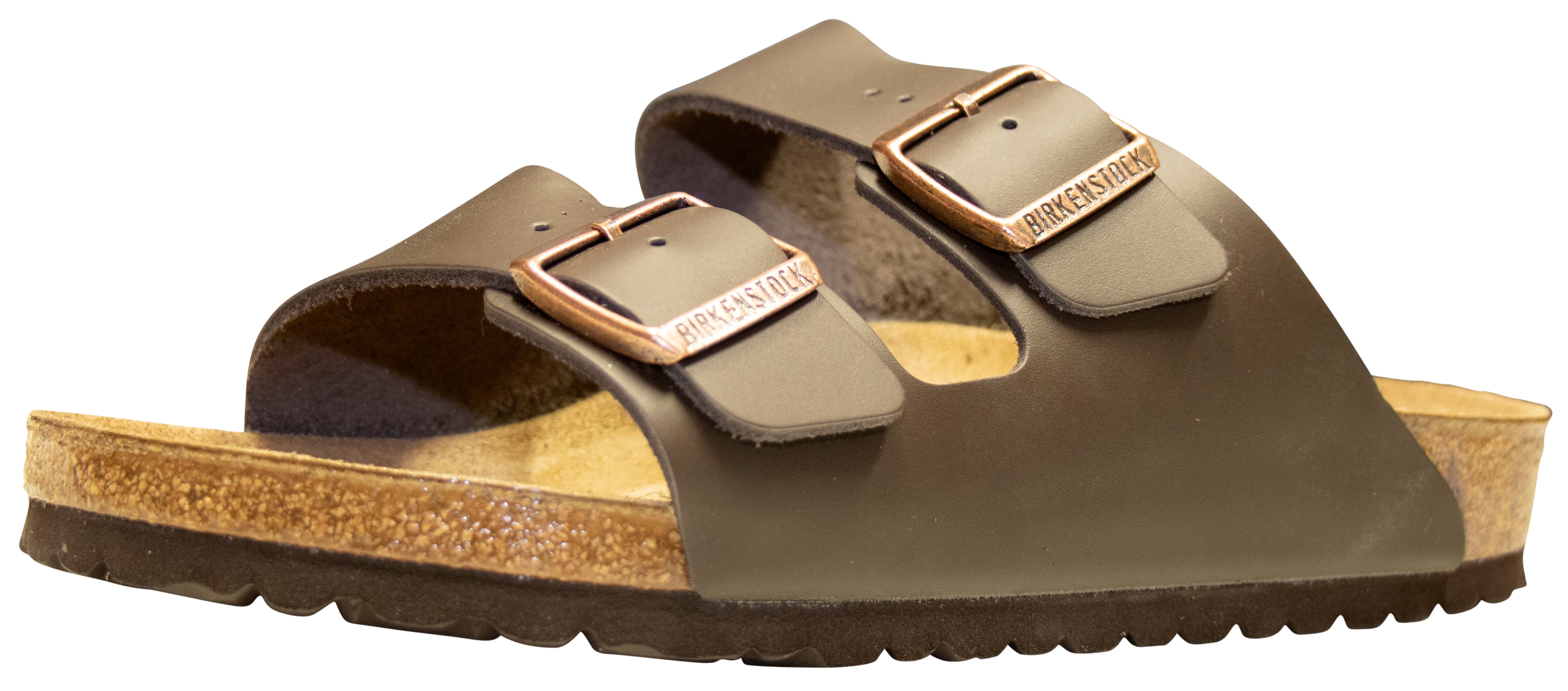 Birkenstock Arizona, Dark Brown, Leather