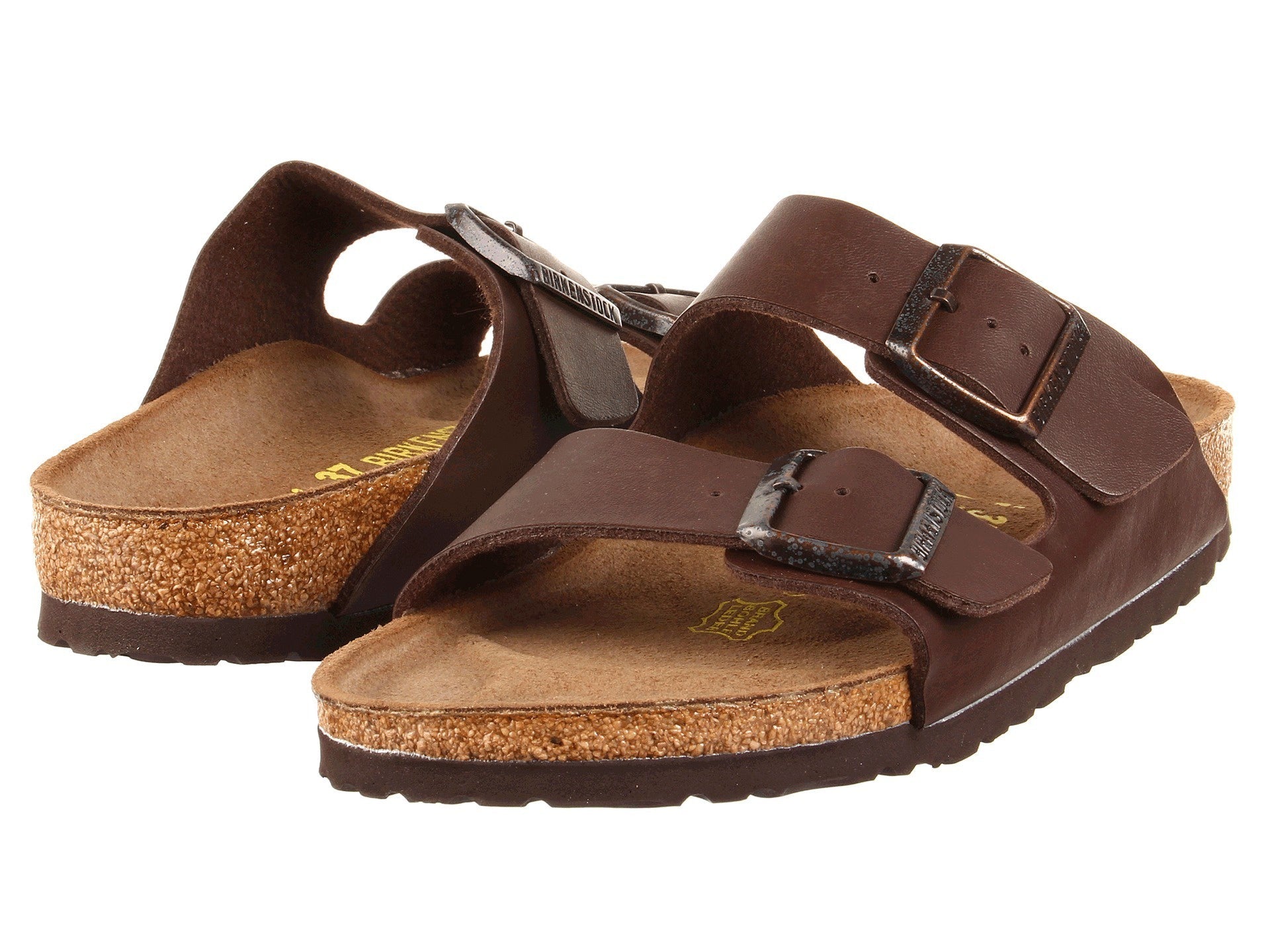 Birkenstock Arizona Birko-Flor Dark Brown