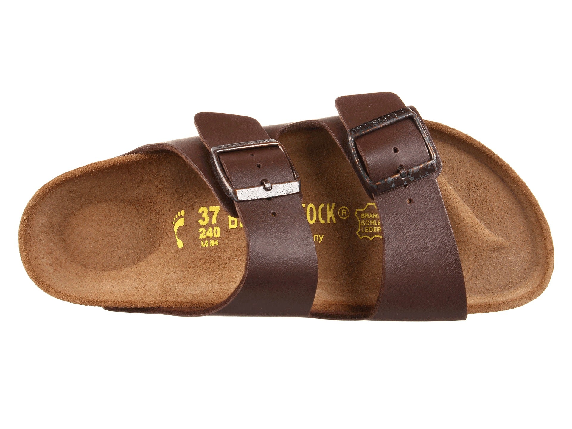 Birkenstock Arizona Birko-Flor Dark Brown