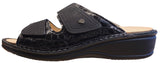 Finn Comfort Jamaika Sandal, Black, Croc/Buggy/Patagonia