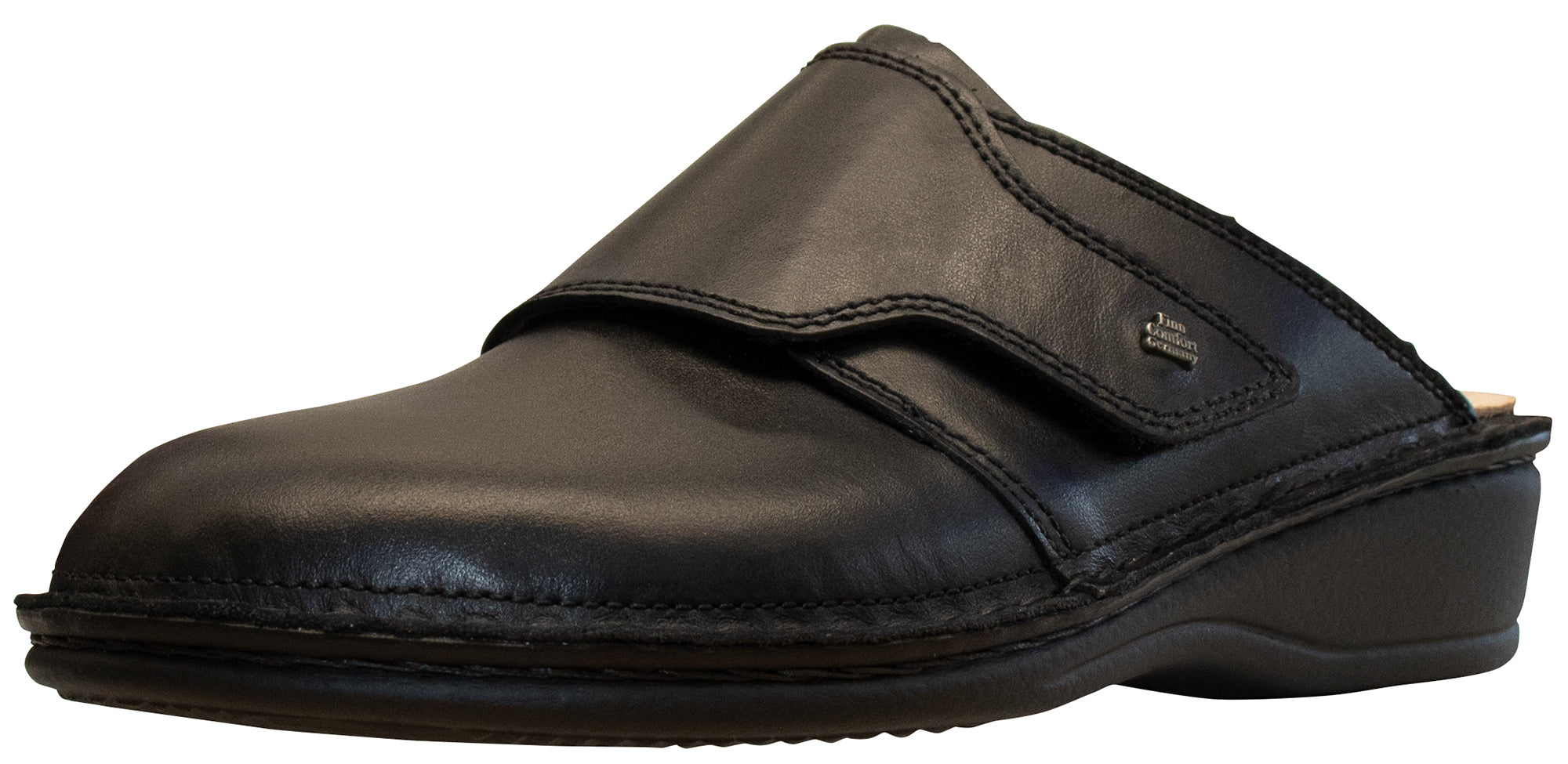 Finn Comfort Women's Clogs Aussee, Black