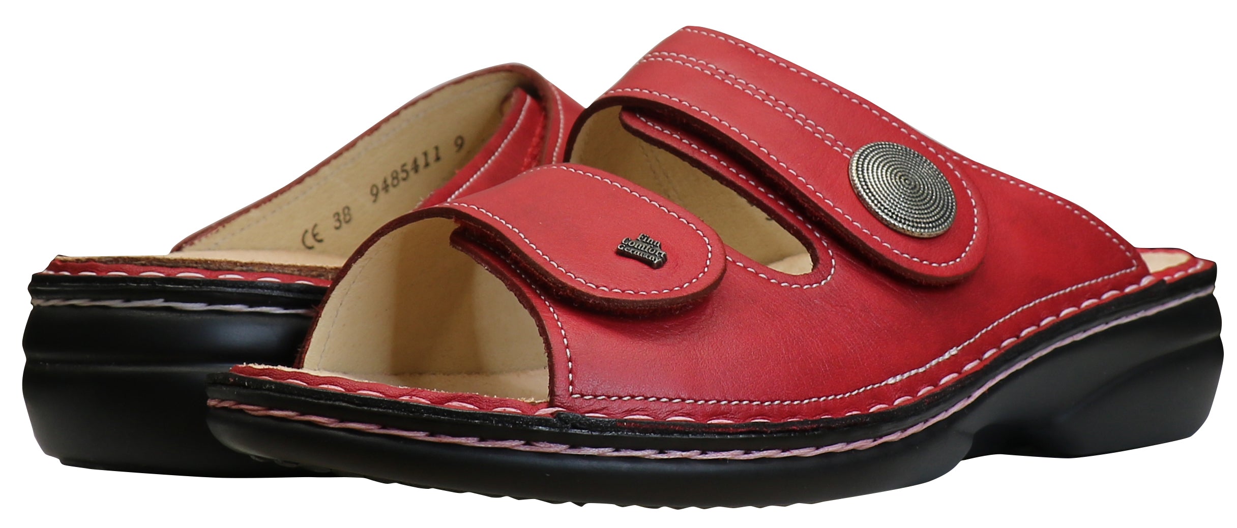 Finn Comfort Sansibar Sandal, Red, Venezia