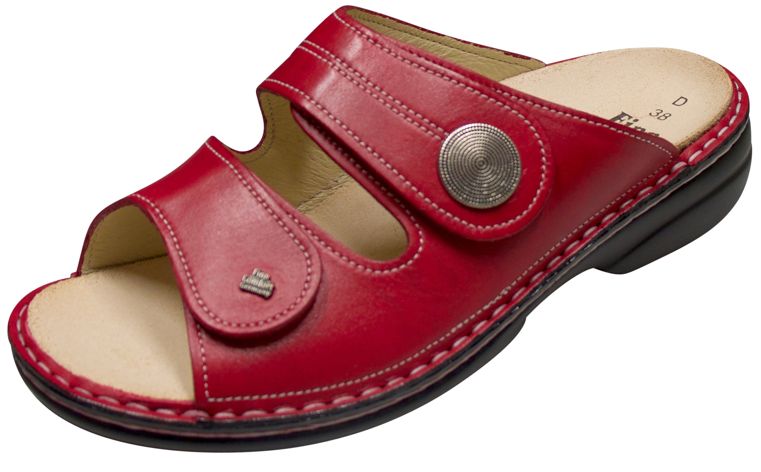 Finn Comfort Sansibar Sandal, Red, Venezia