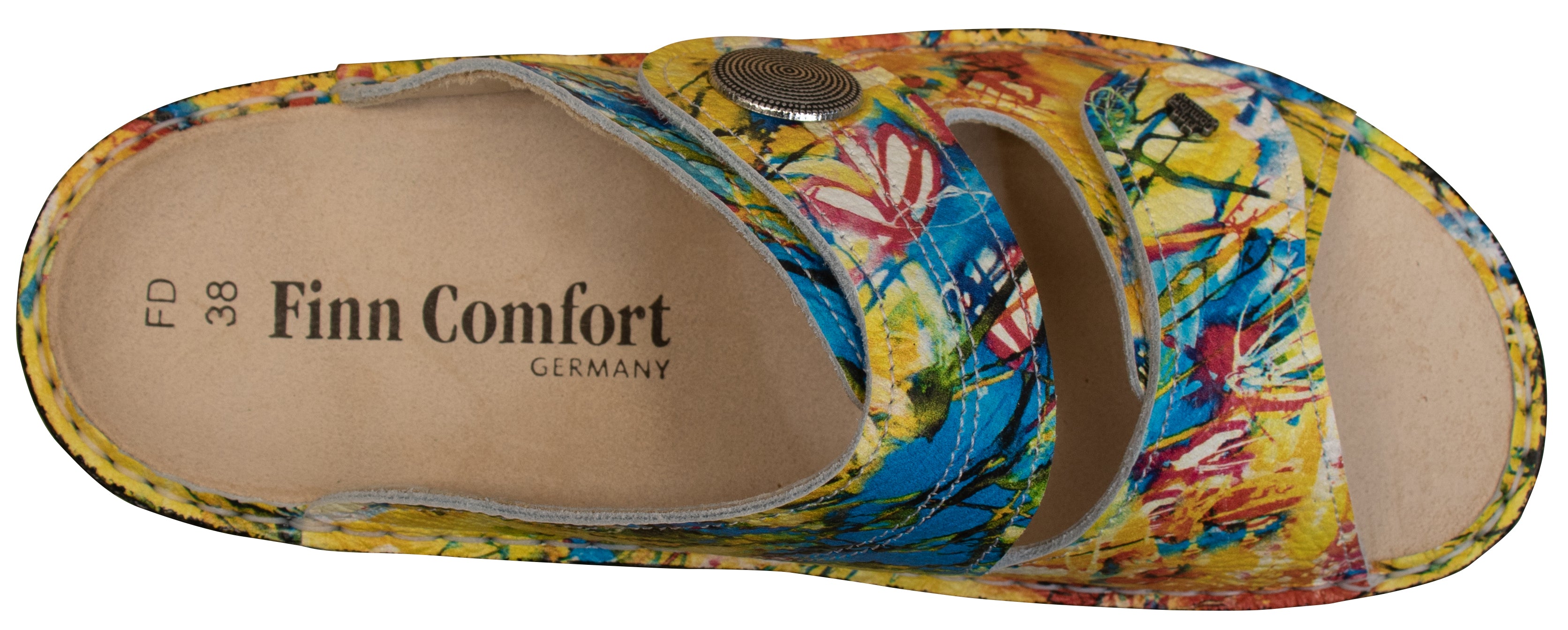 Finn Comfort Sansibar Sandal, Art Multicolour