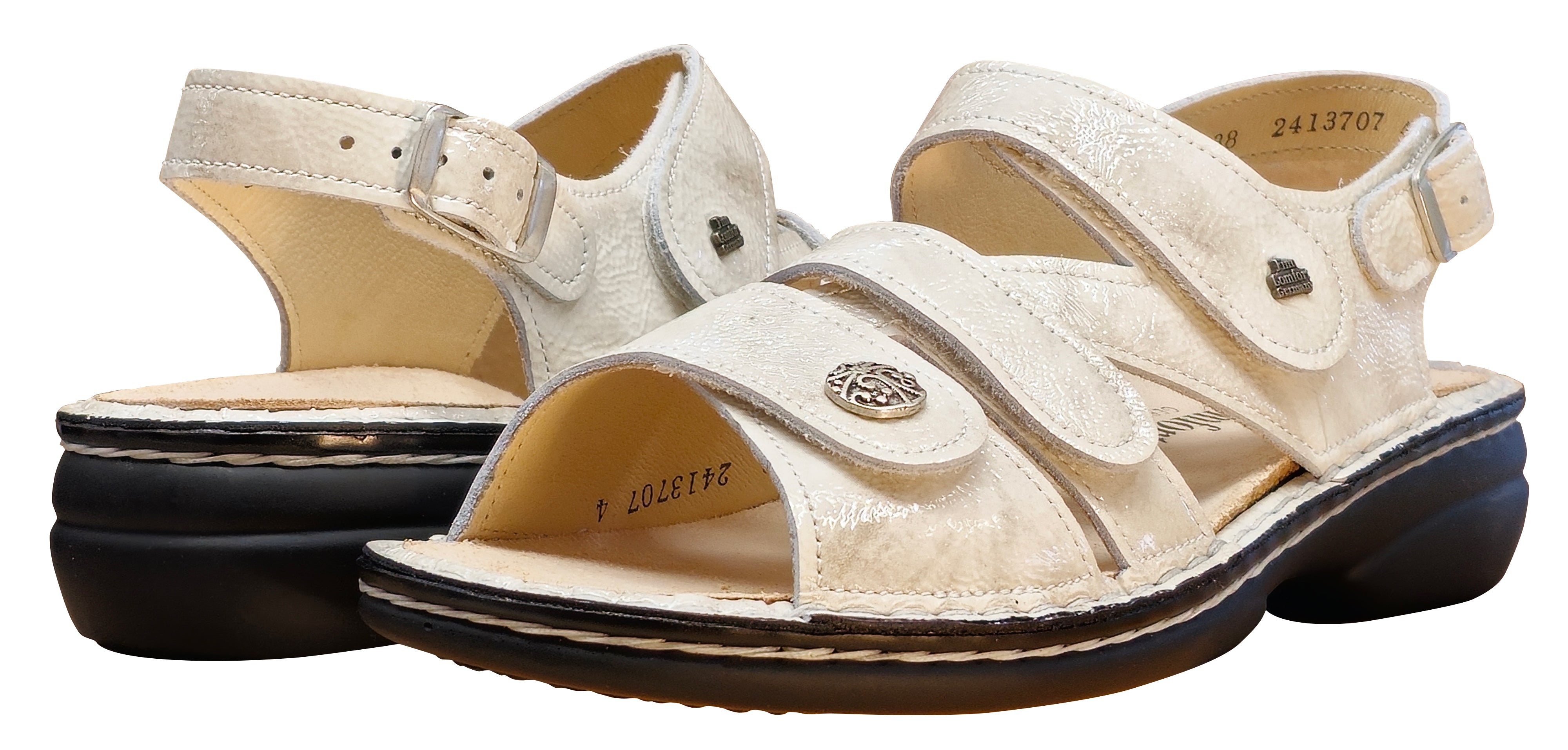 Finn Comfort Women' Sandals Gomera, Ivory