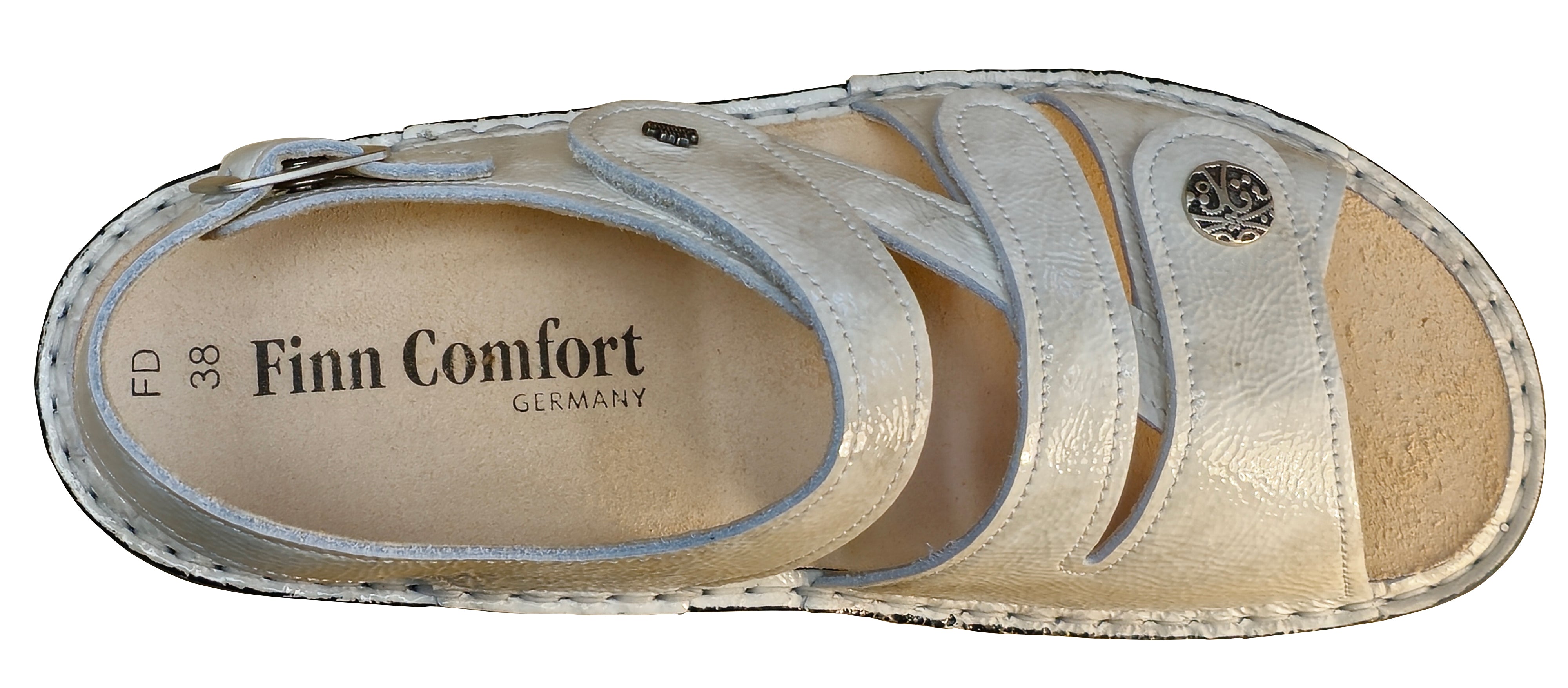 Finn Comfort Women' Sandals Gomera, Ivory