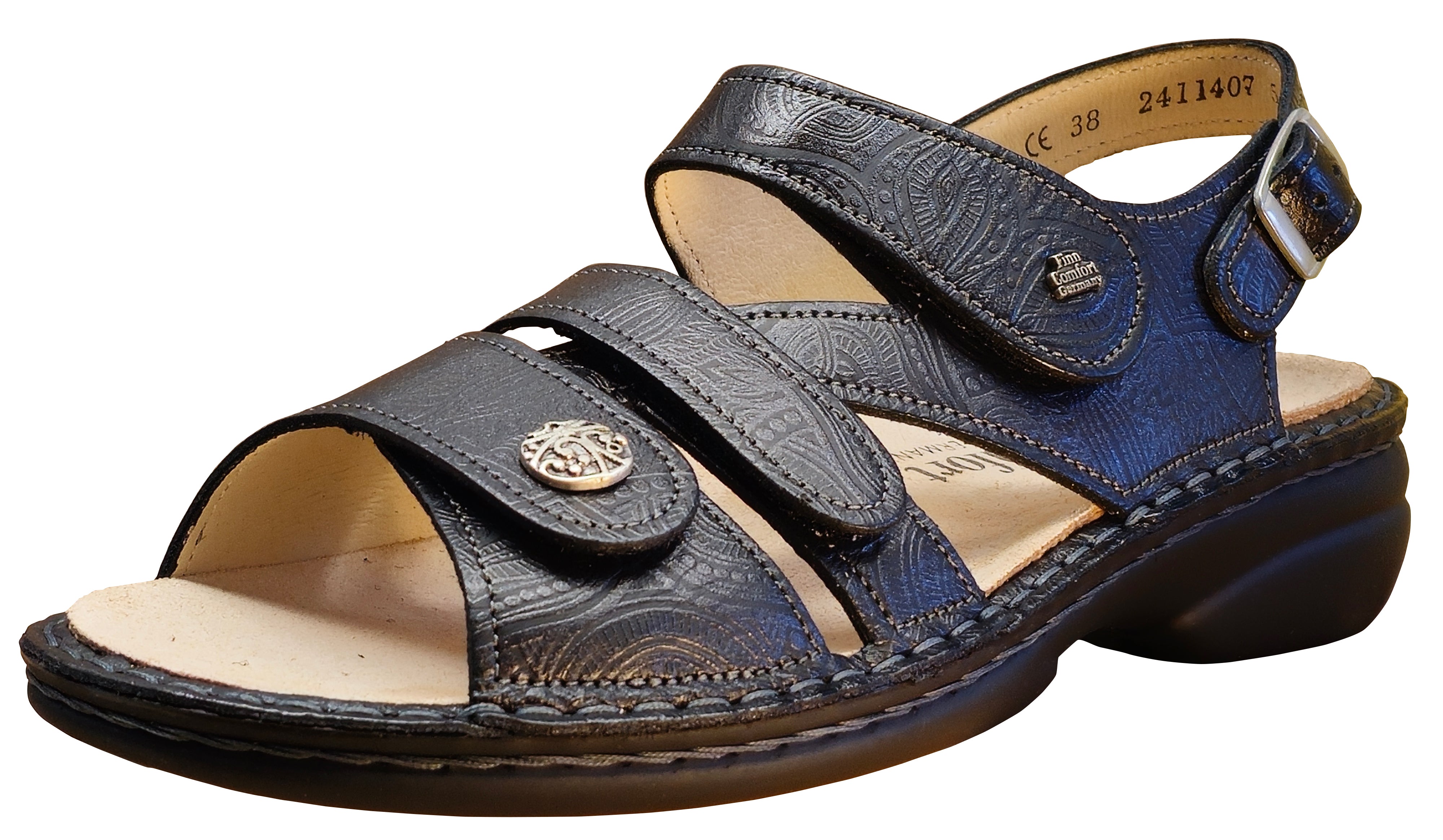 Finn Comfort Women' Sandals Gomera, Black