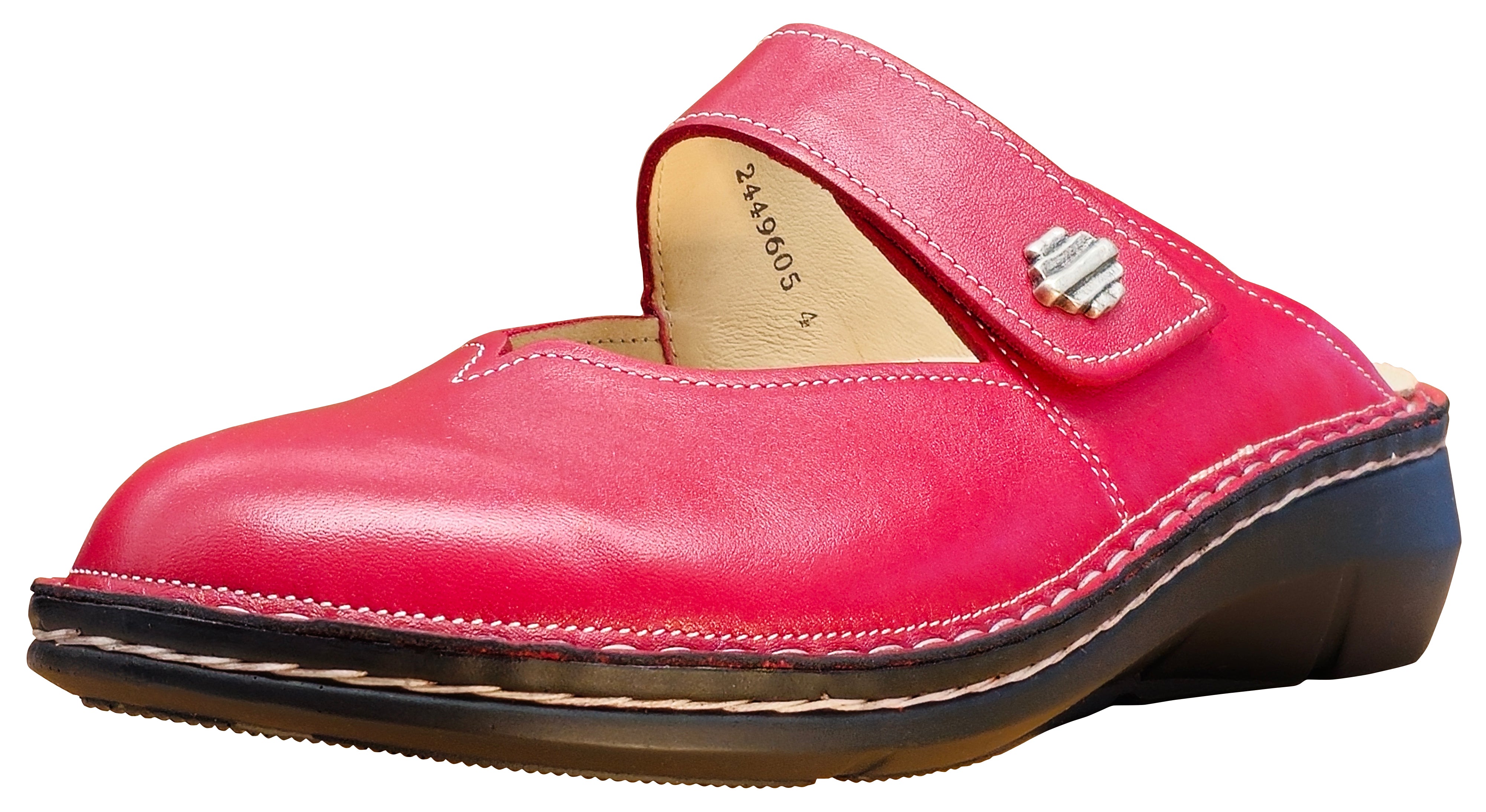 Finn Comfort Women's Clogs Roseau, Red